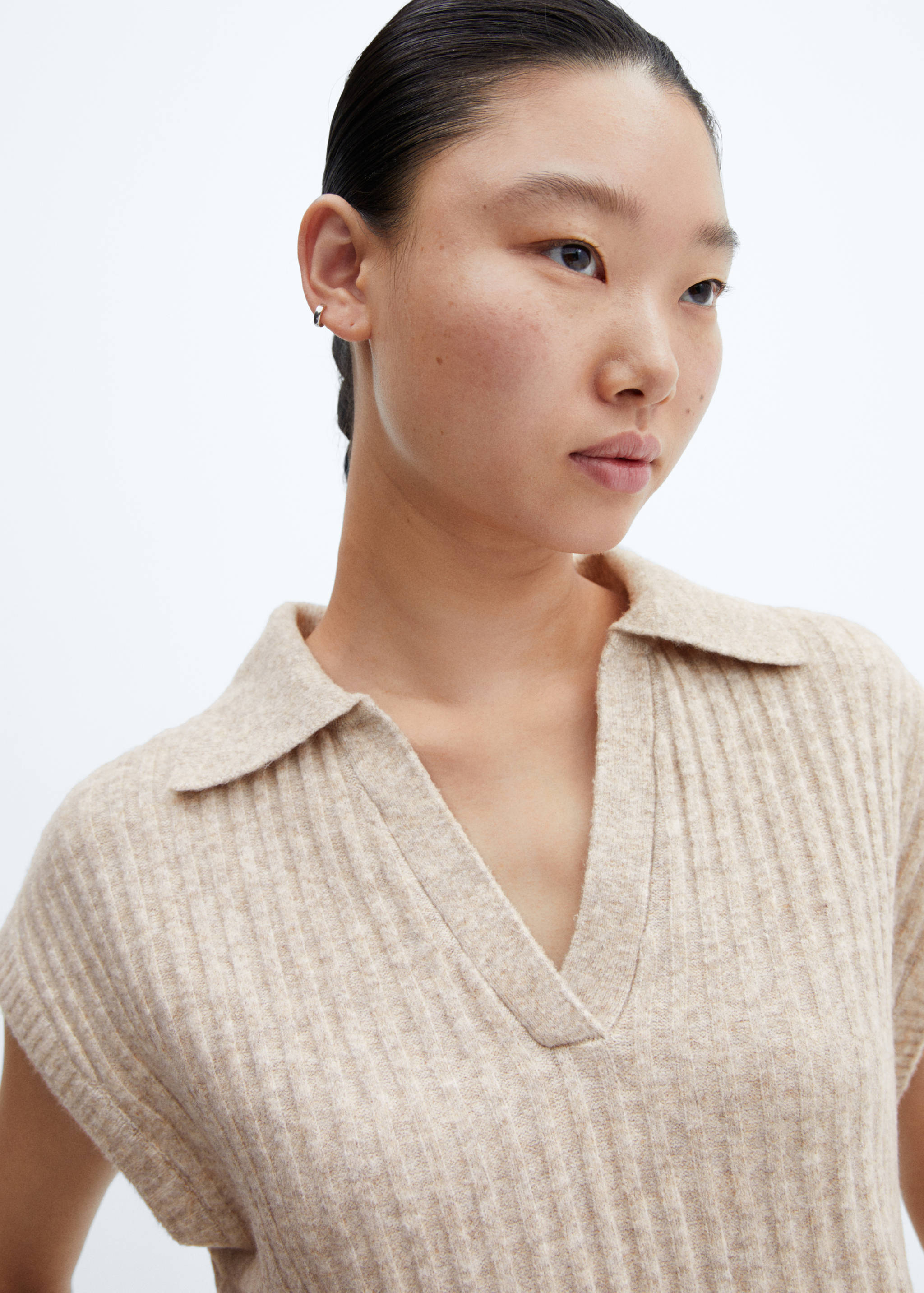 Gilet maille col polo - Détail de l'article 1