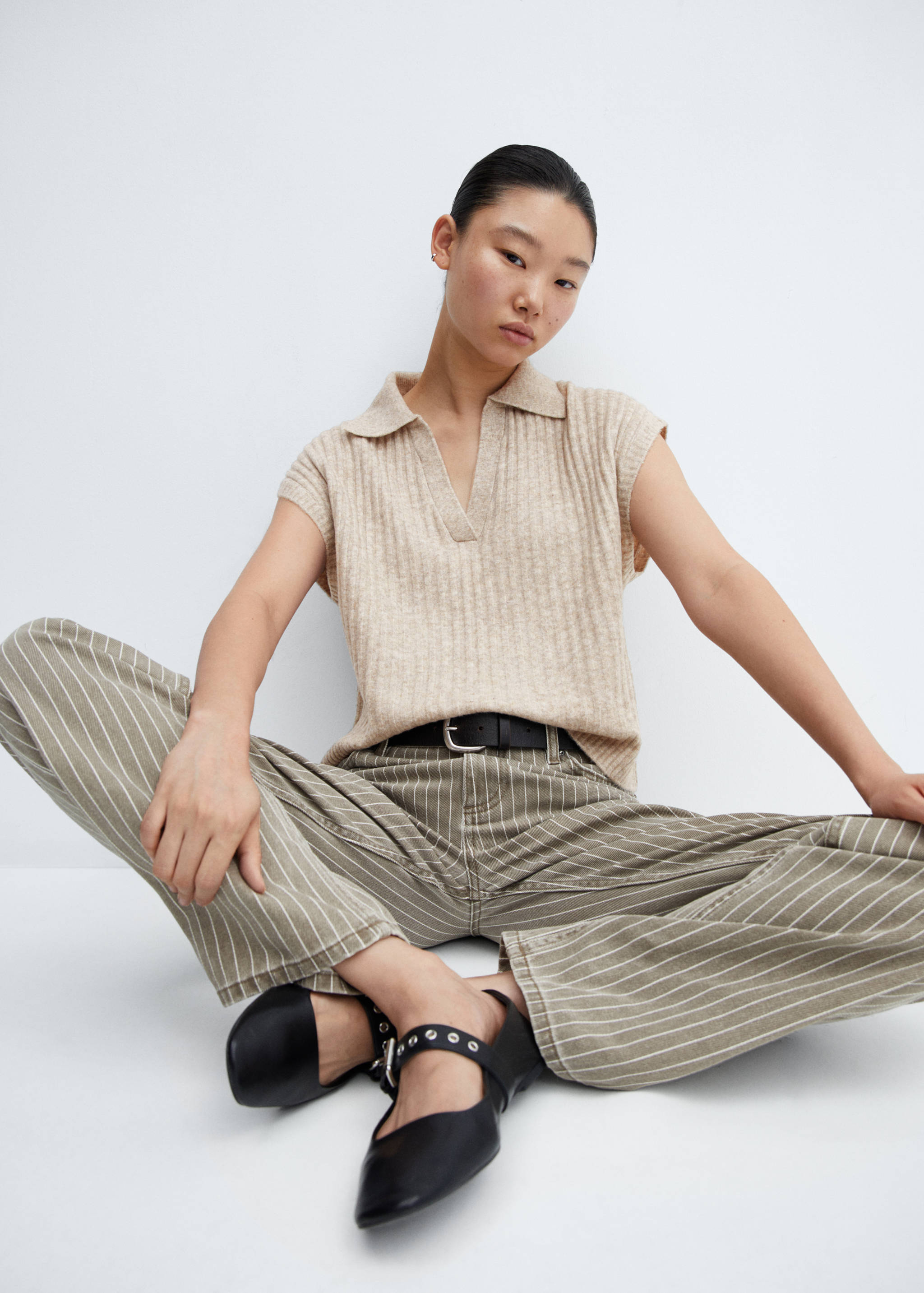 Gilet maille col polo - Détail de l'article 2