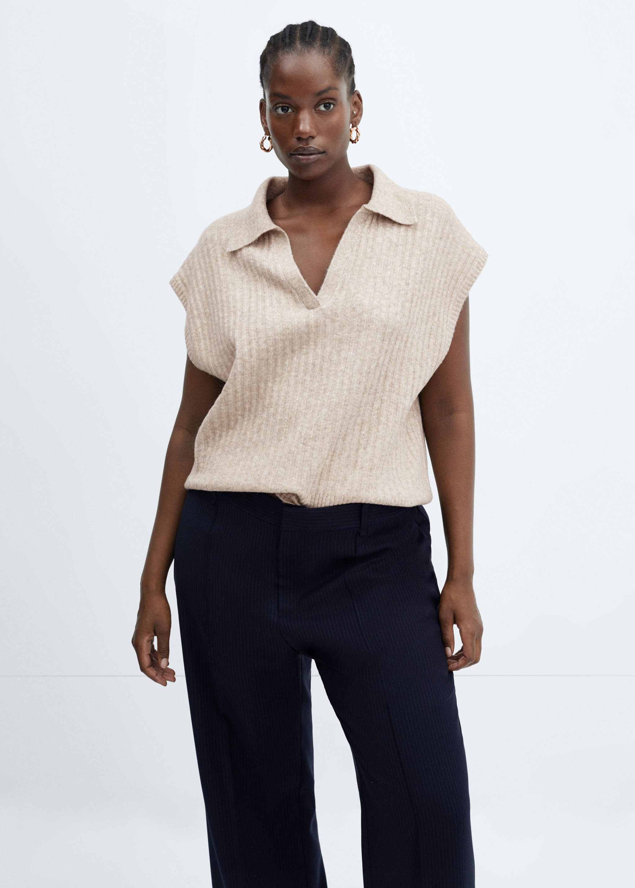 Gilet maille col polo - Détail de l'article 5