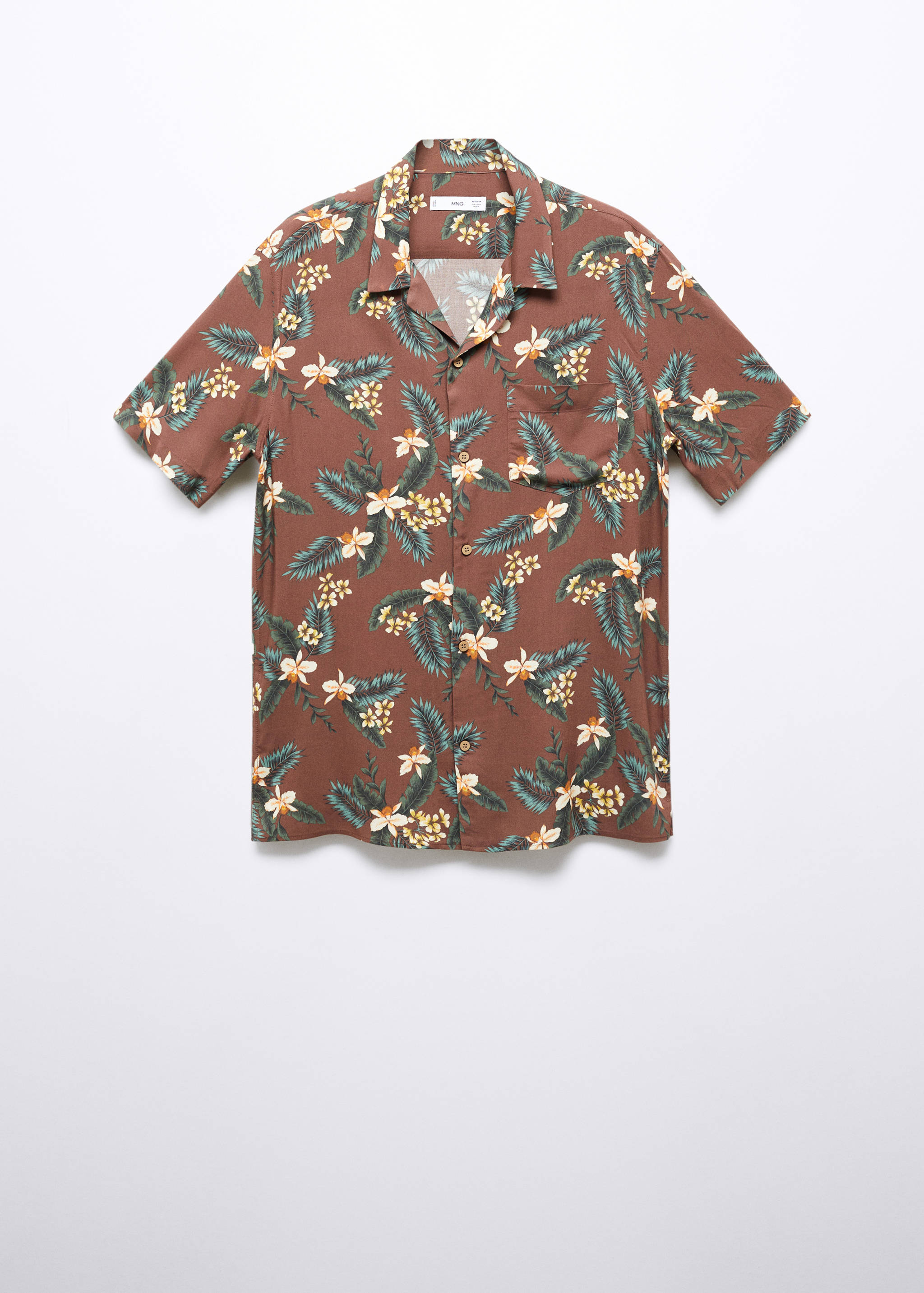 Regular Fit-Hemd mit Hawaiiprint - Artikel ohne Model