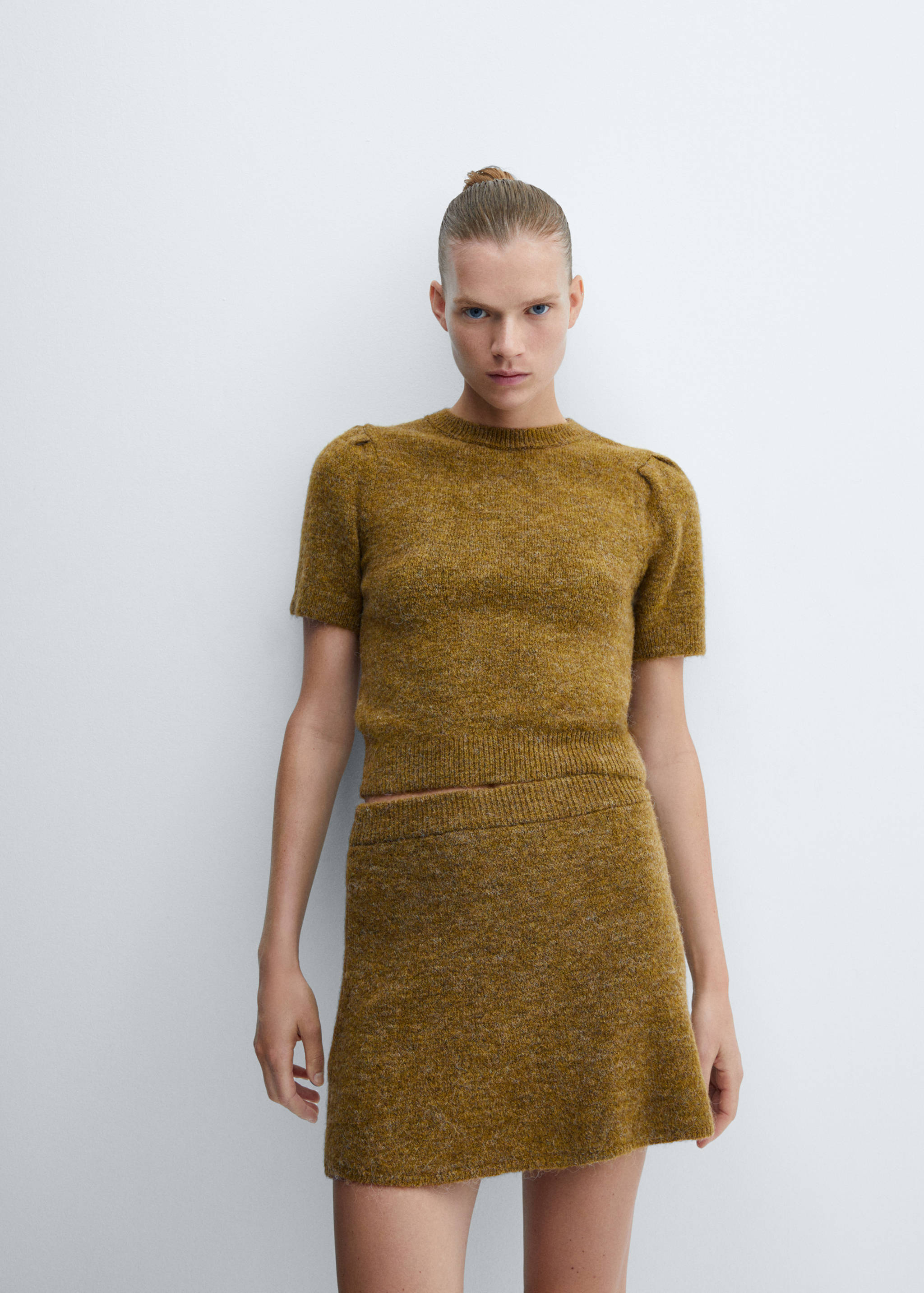 Knitted miniskirt - Details of the article 2