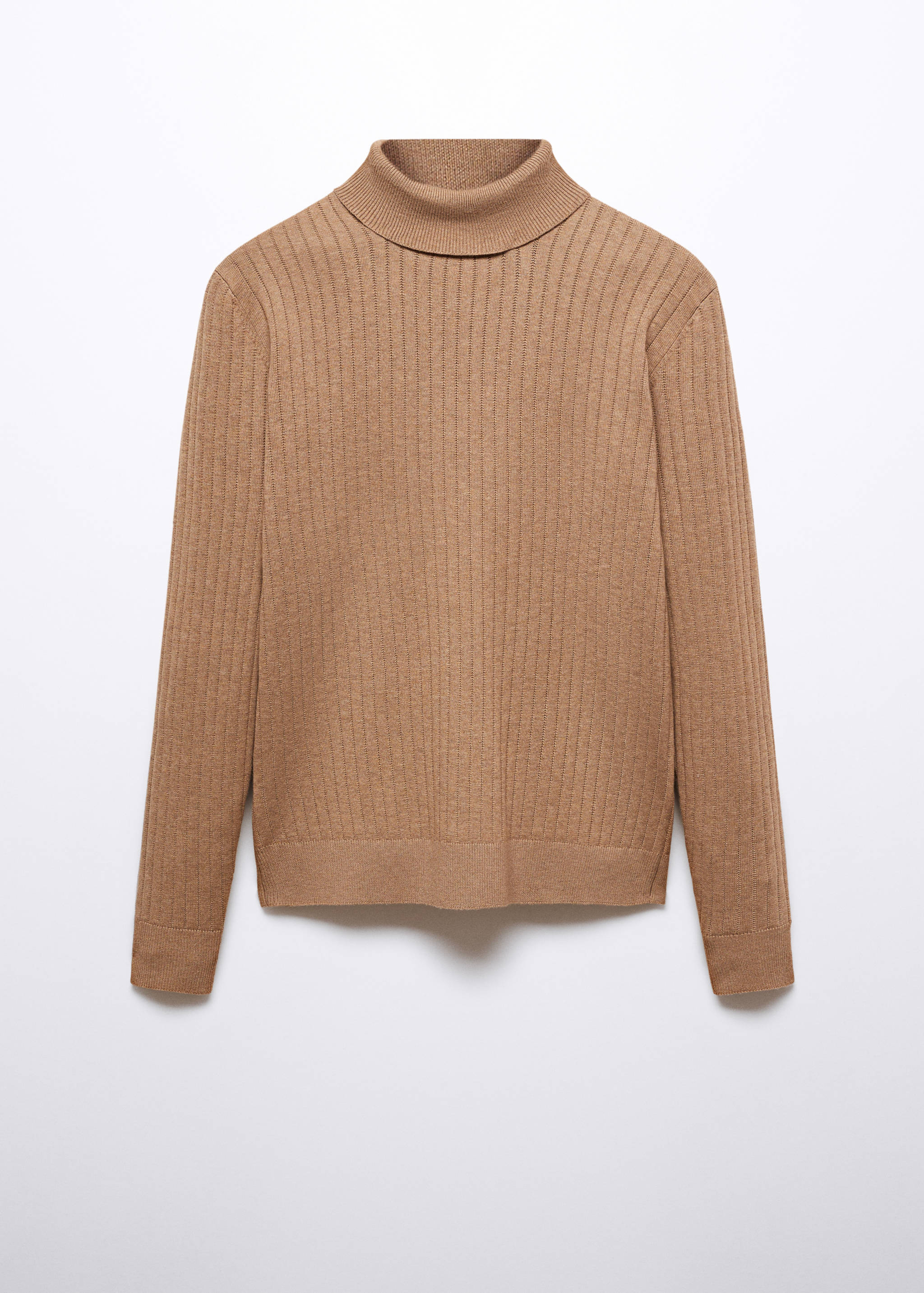 Rolled neck cable sweater - Article without model