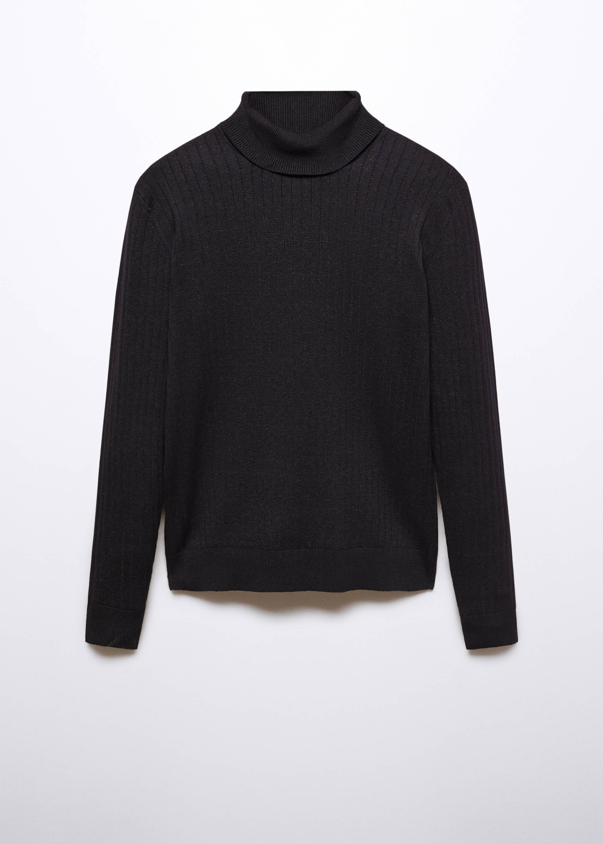 Rolled neck cable sweater - Article without model