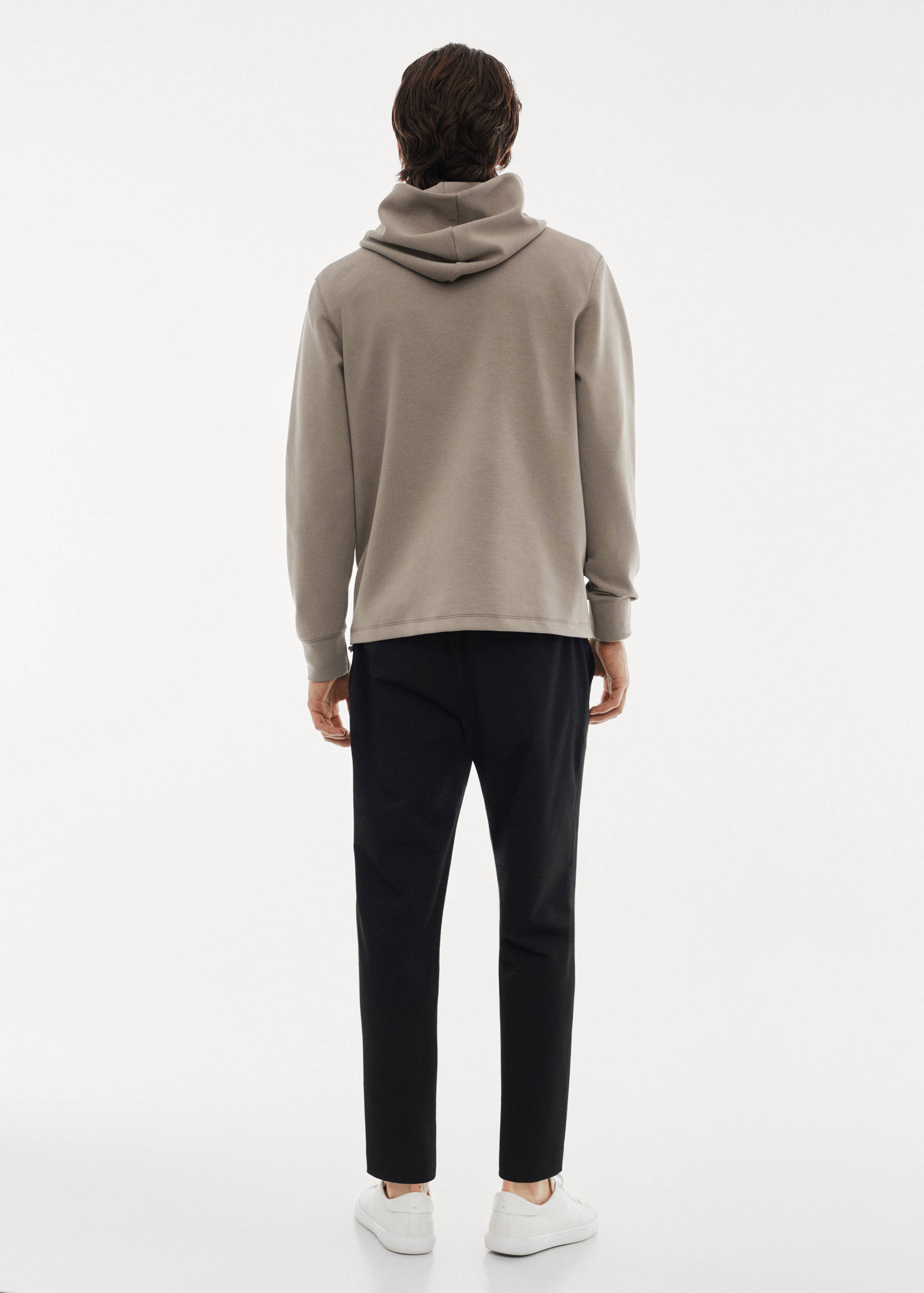 Sweat-shirt capuche respirant - Verso de l’article