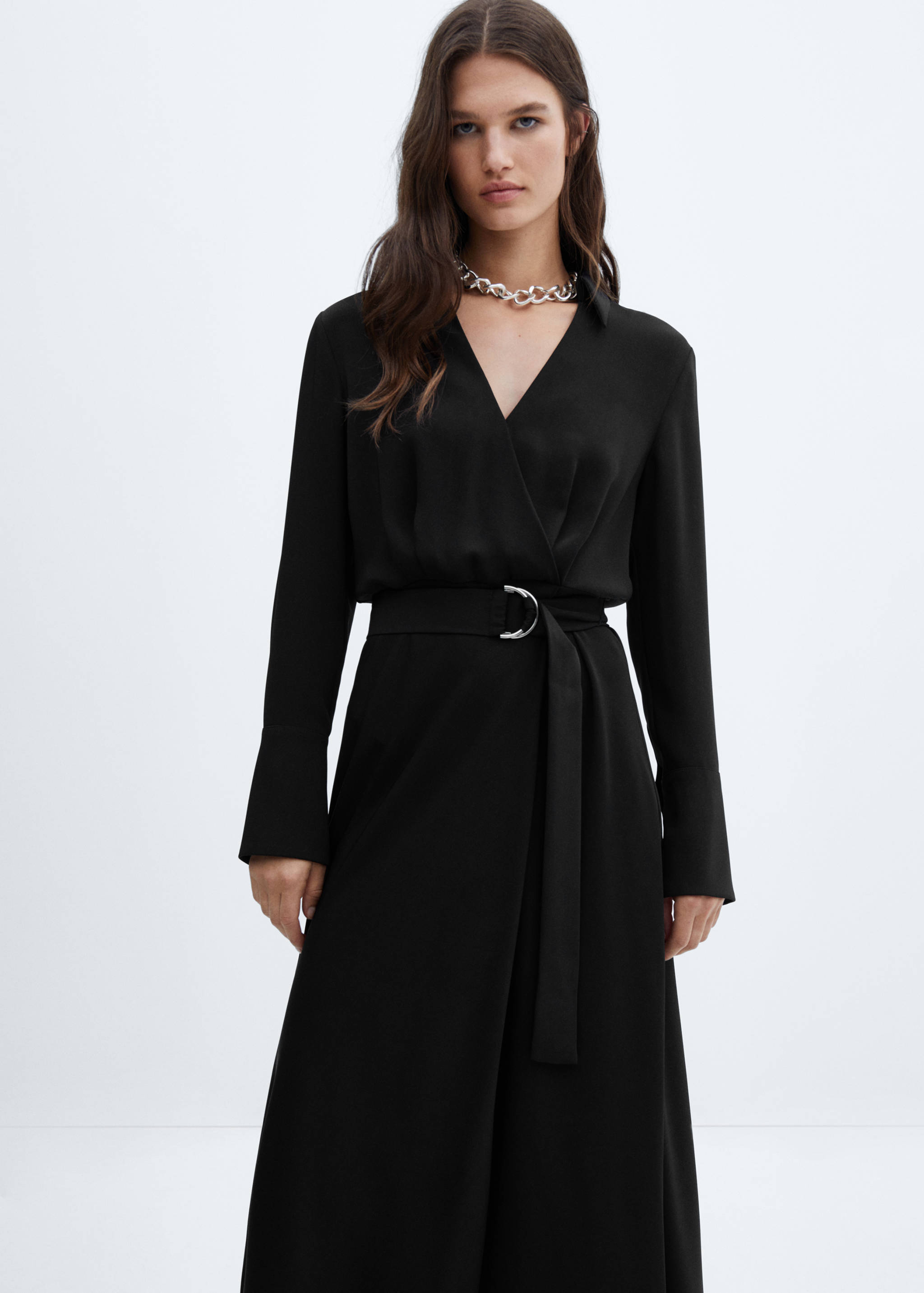 mango flowy belt dress STRAPLESS STRAIGHT ACROSS MAXI DRESS | CULT MIA main image 0