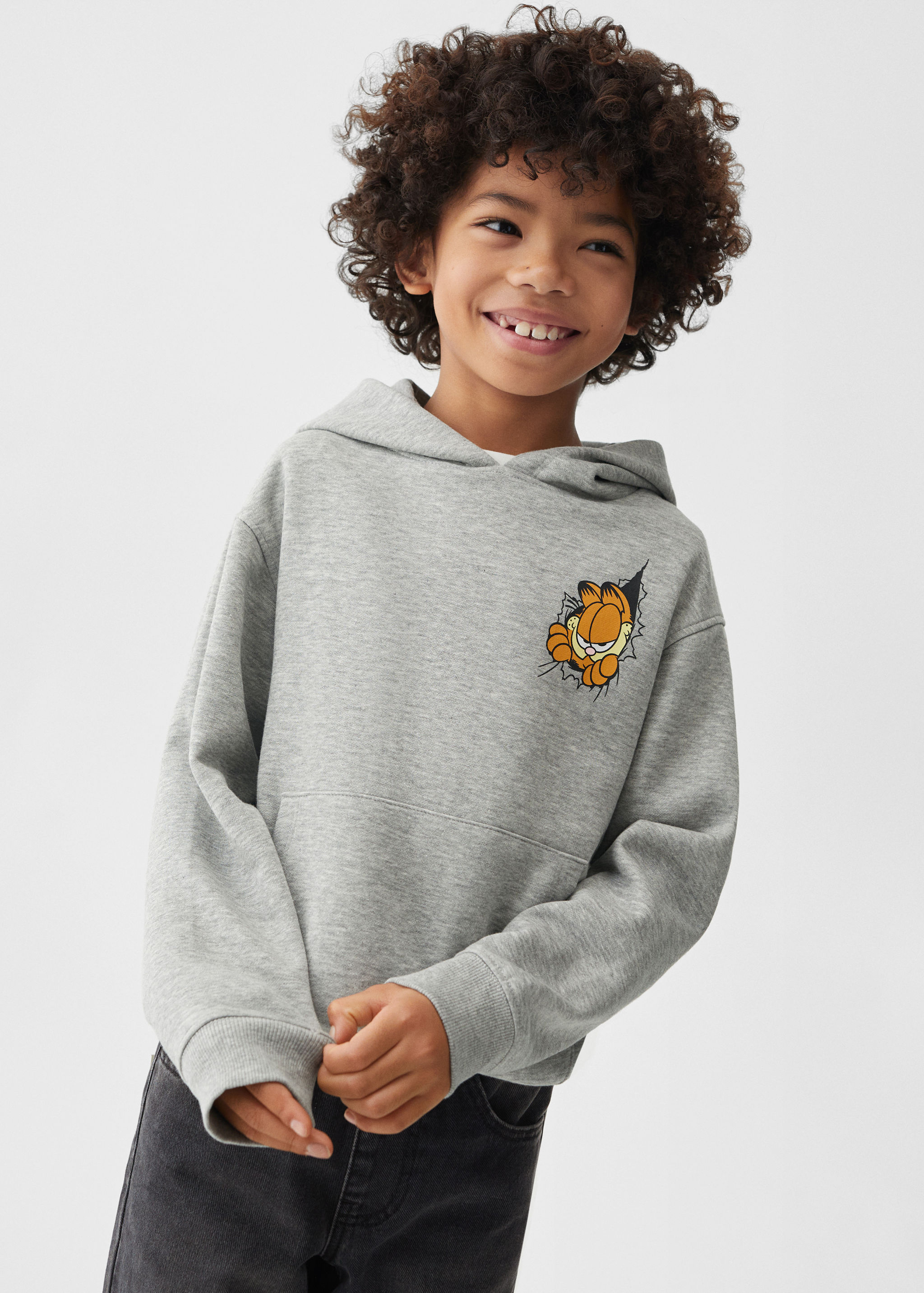 Garfield cotton sweatshirt - Medium plane