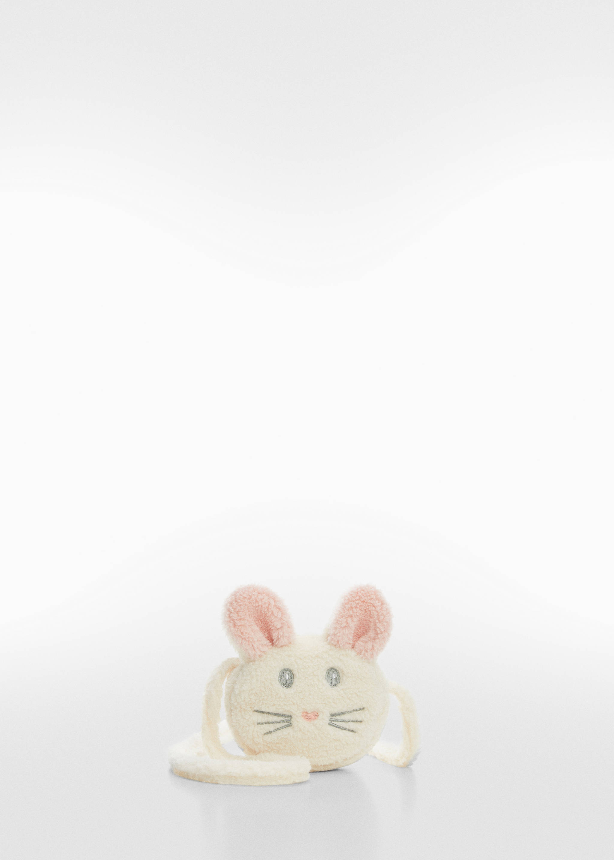 Shearling-effect bunny bag - Article without model