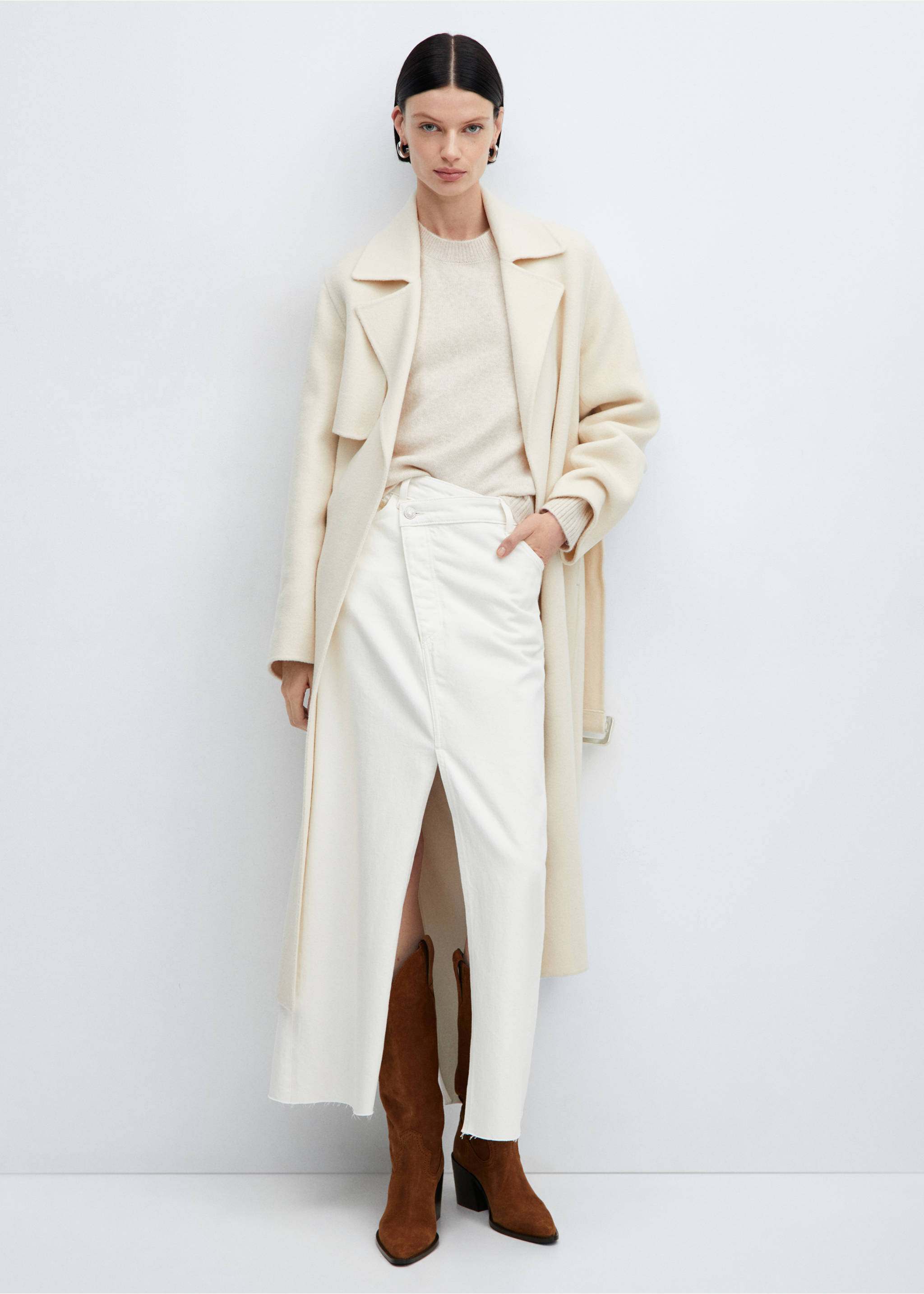 Rauleder-Cowboystiefel - Allgemeine Ansicht, Tobacco-Braun. Ref: 57026013-00.