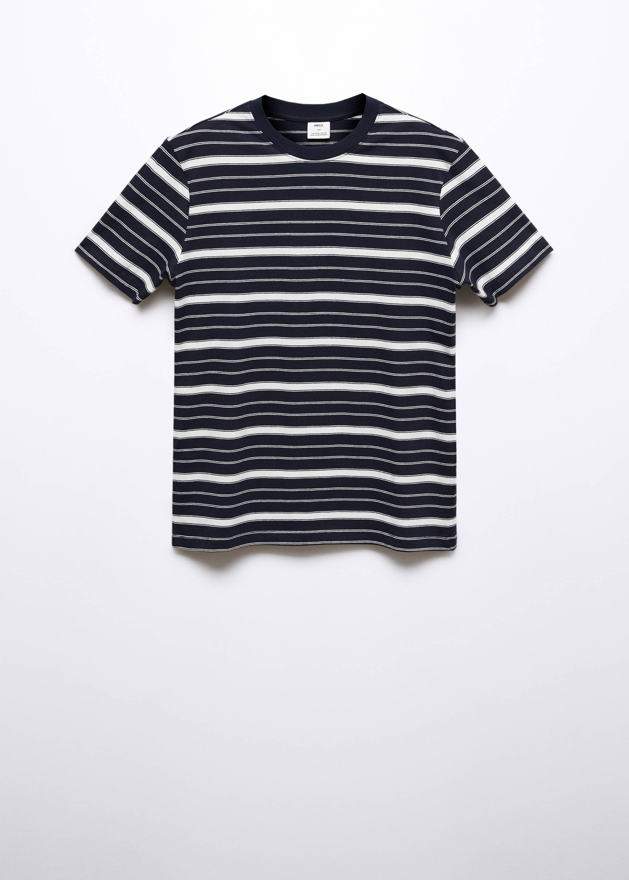 Gestreiftes T-Shirt aus 100 % Baumwolle - Artikel ohne Model