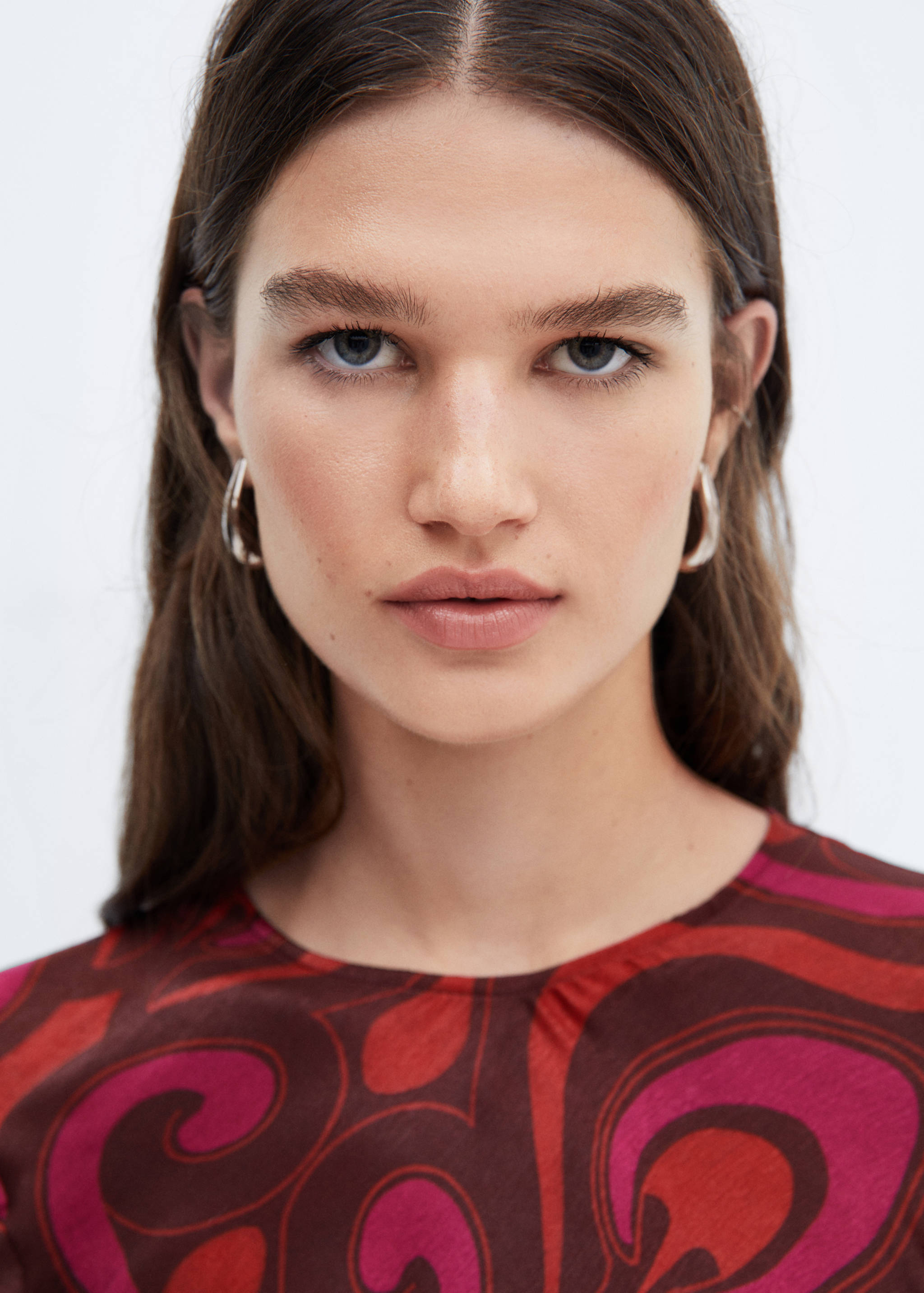 Kurzes Printkleid - Detail des Artikels 1