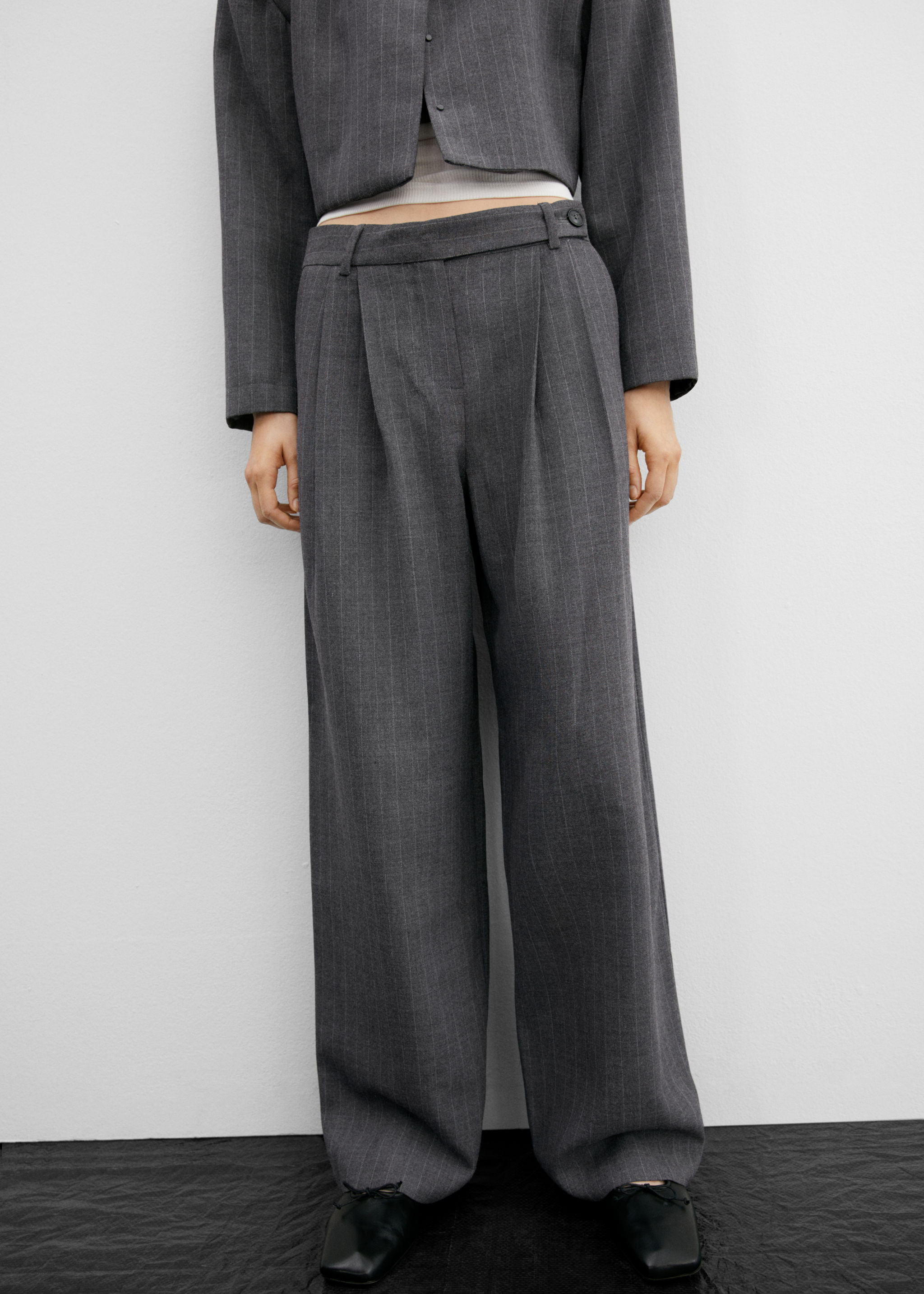 Pantalons vestit microratlles - Pla mig