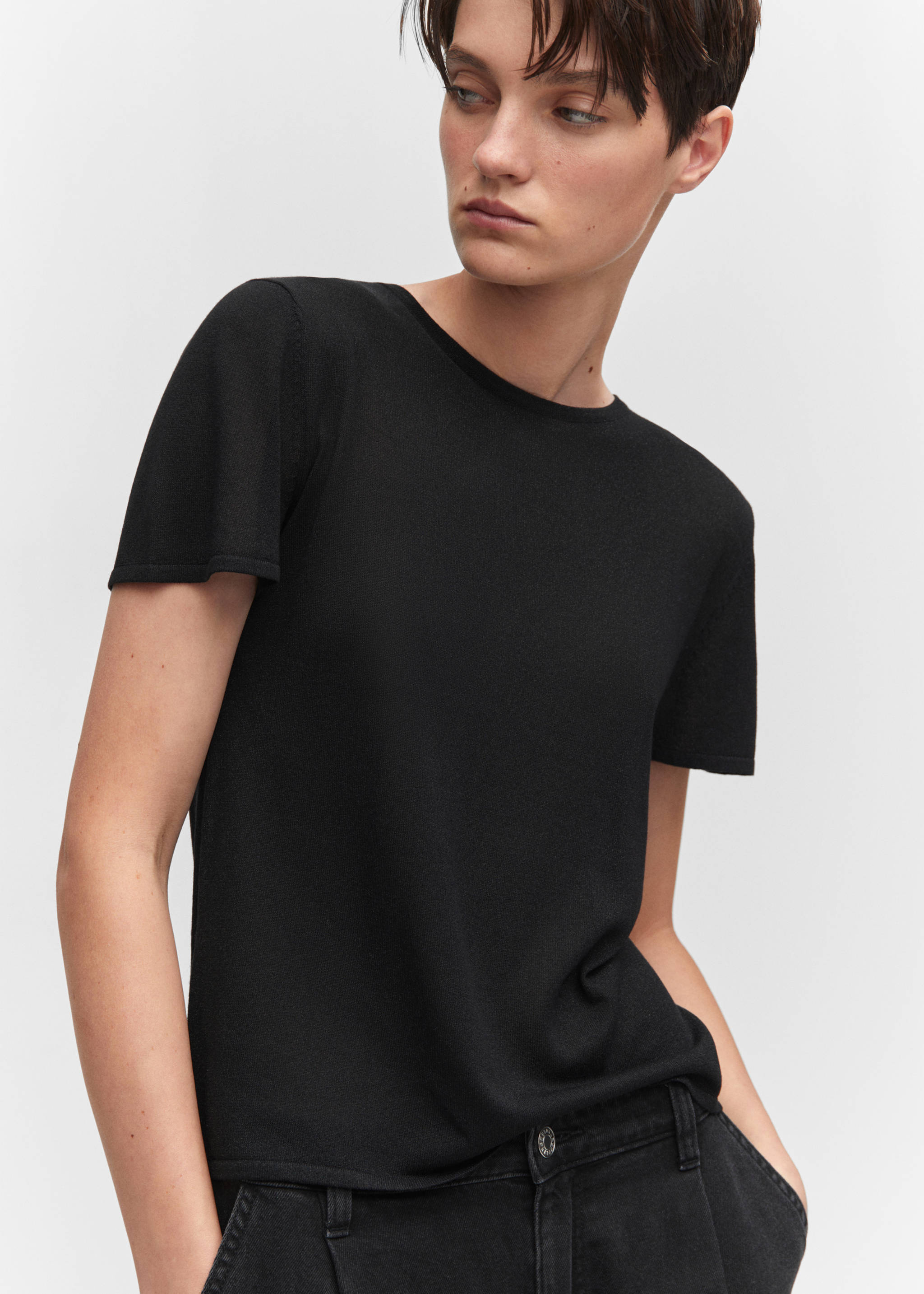 Chemise manches courtes Lurex - Détail de l'article 1