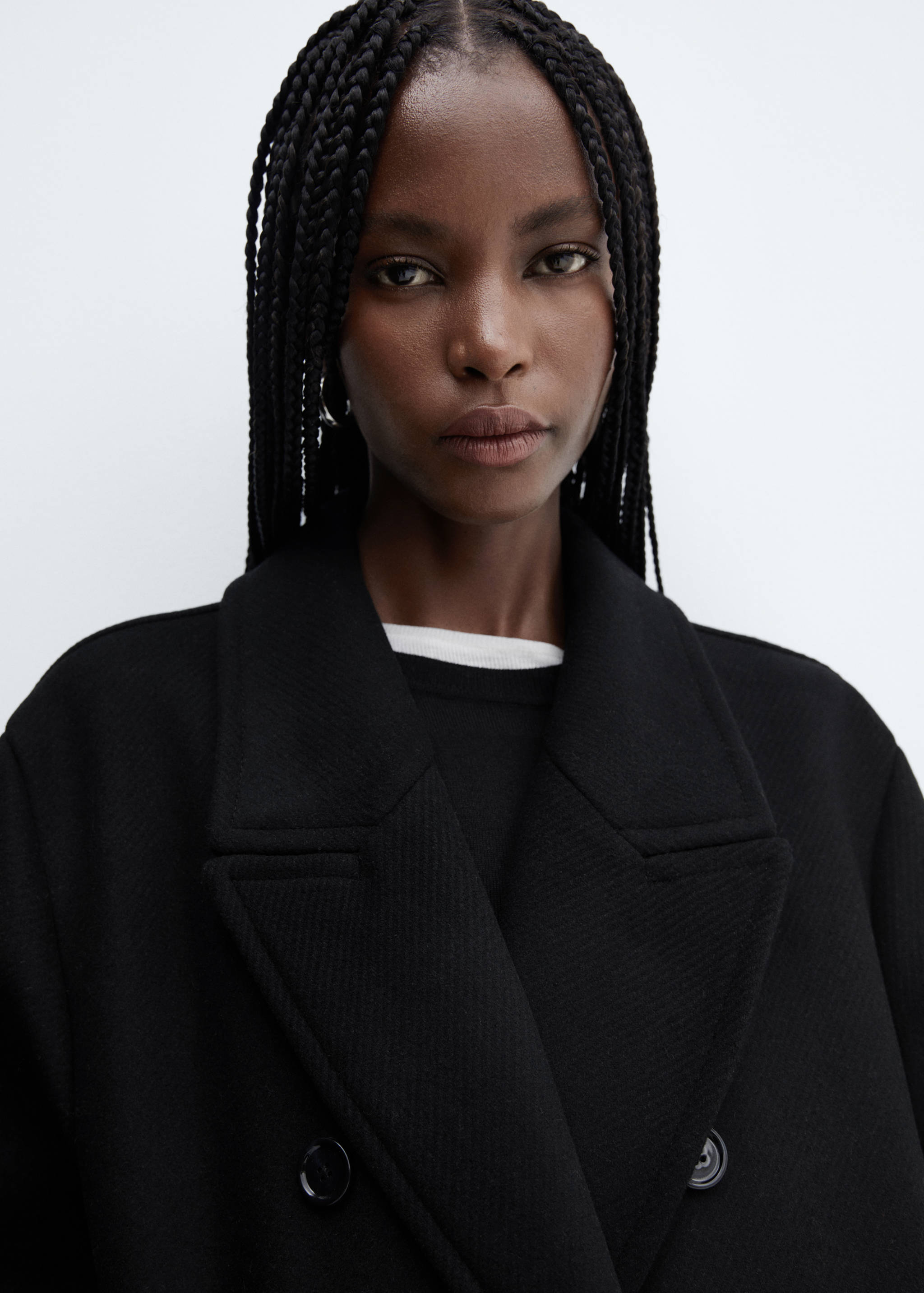 Oversize wool coat - Details of the article 1