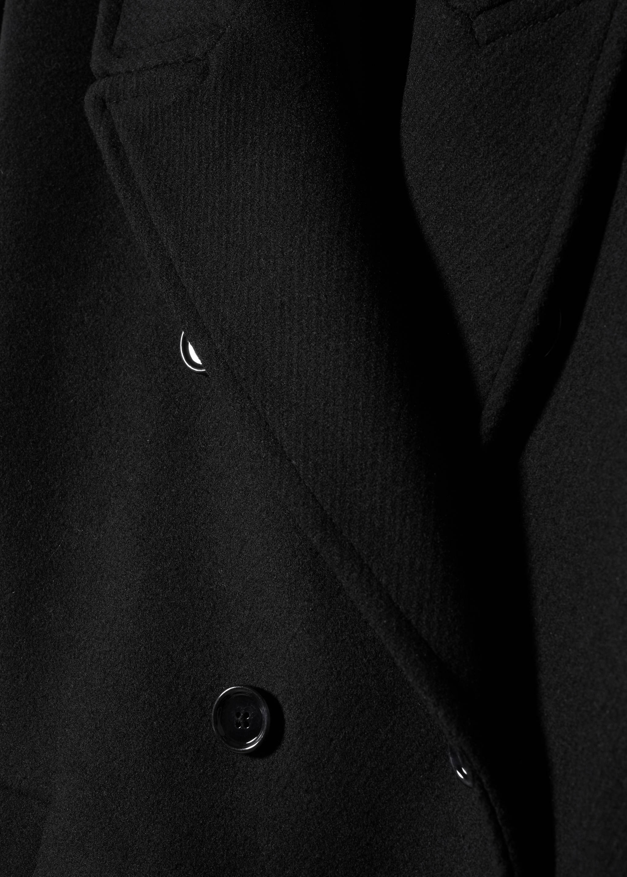 Oversize wool coat - Details of the article 8