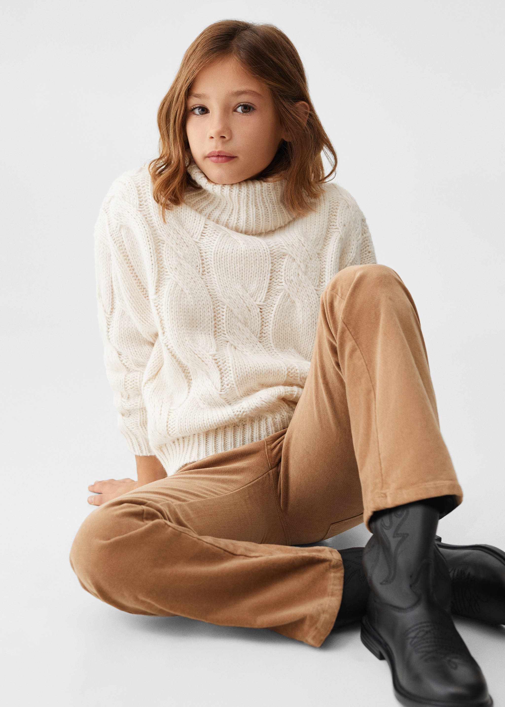 Turtleneck knit sweater - Details of the article 2