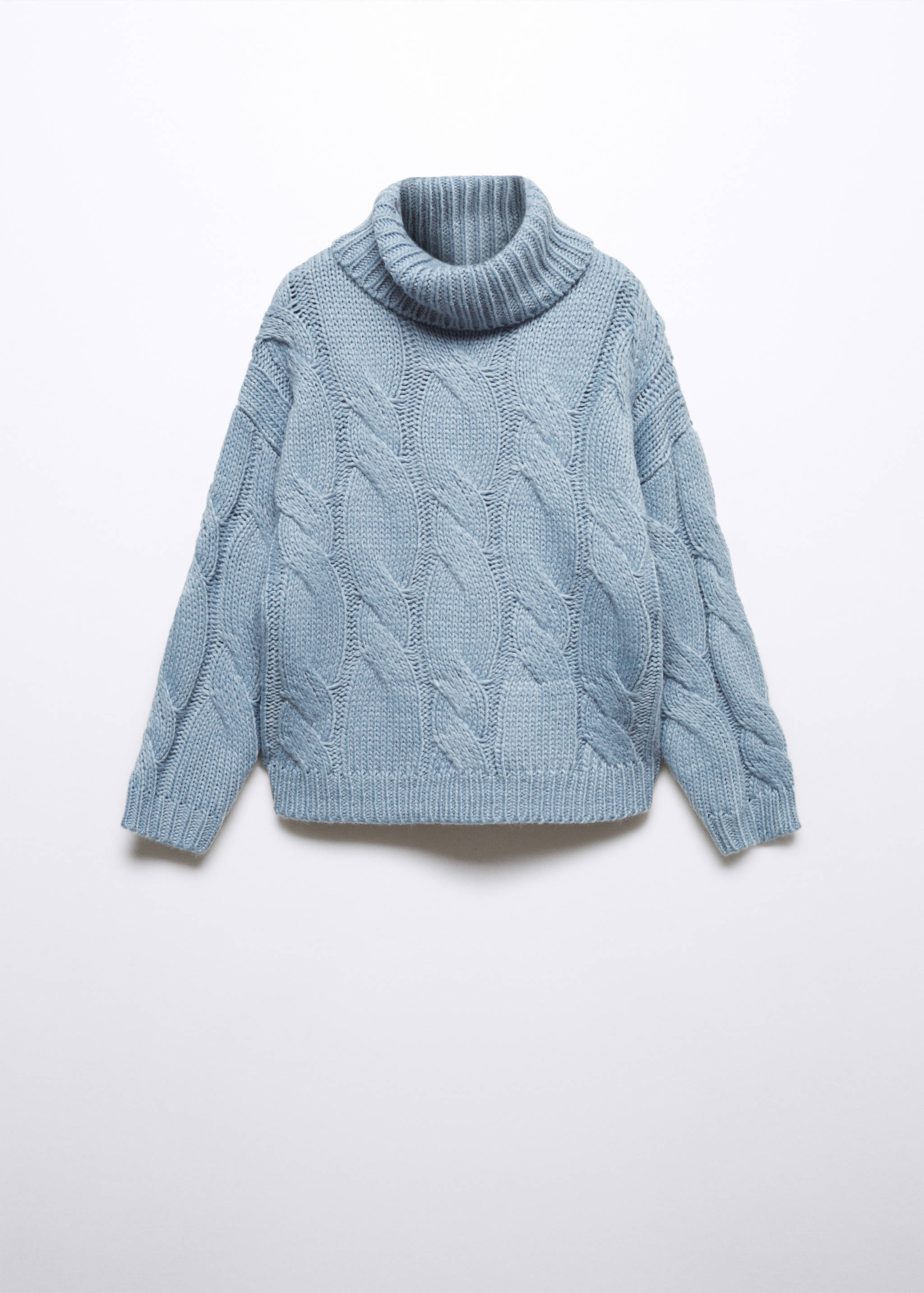 Strickpullover mit Rollkragen - Artikel ohne Model
