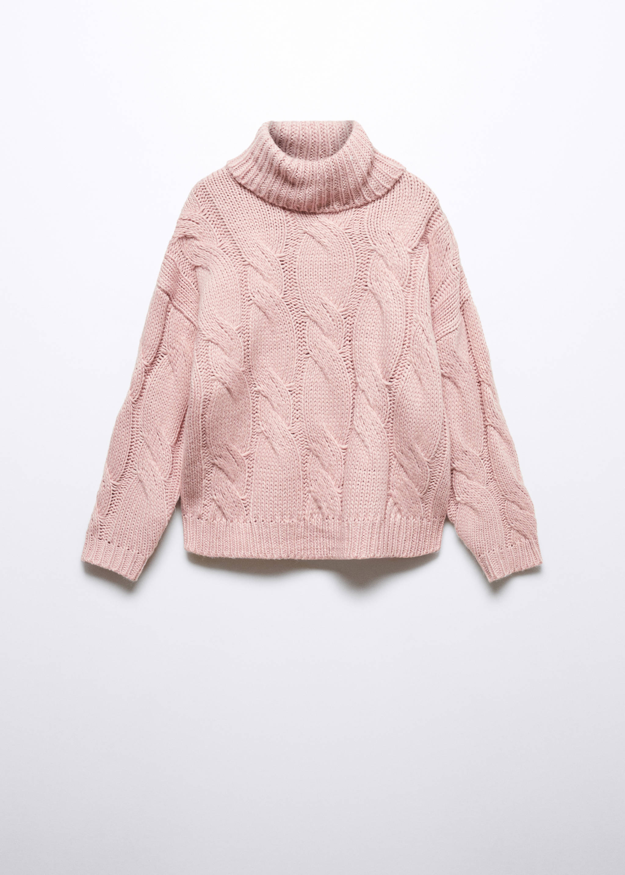 Strickpullover mit Rollkragen - Artikel ohne Model