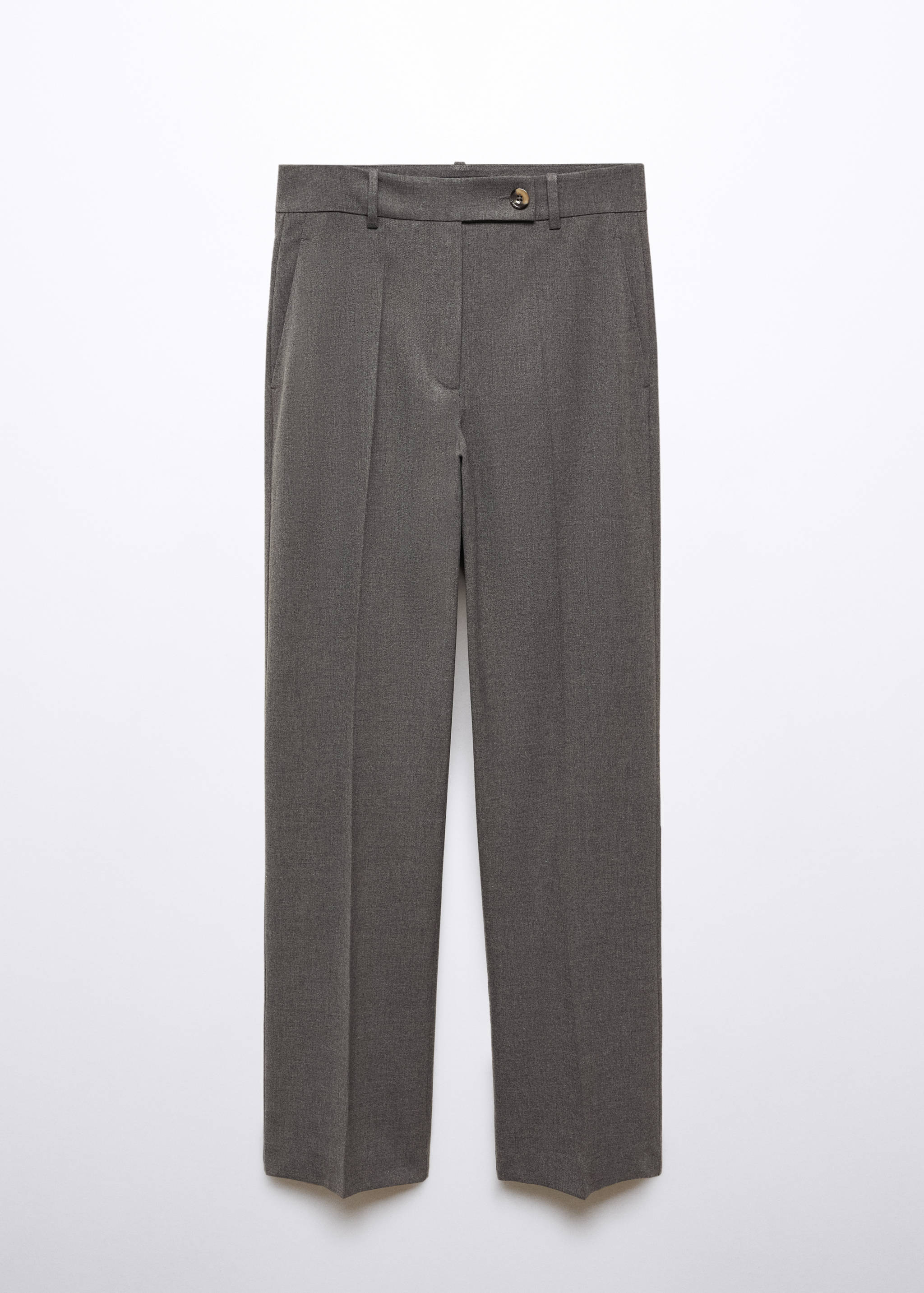 Gerade Hose mit seitlichem Knopf - Artikel ohne Model