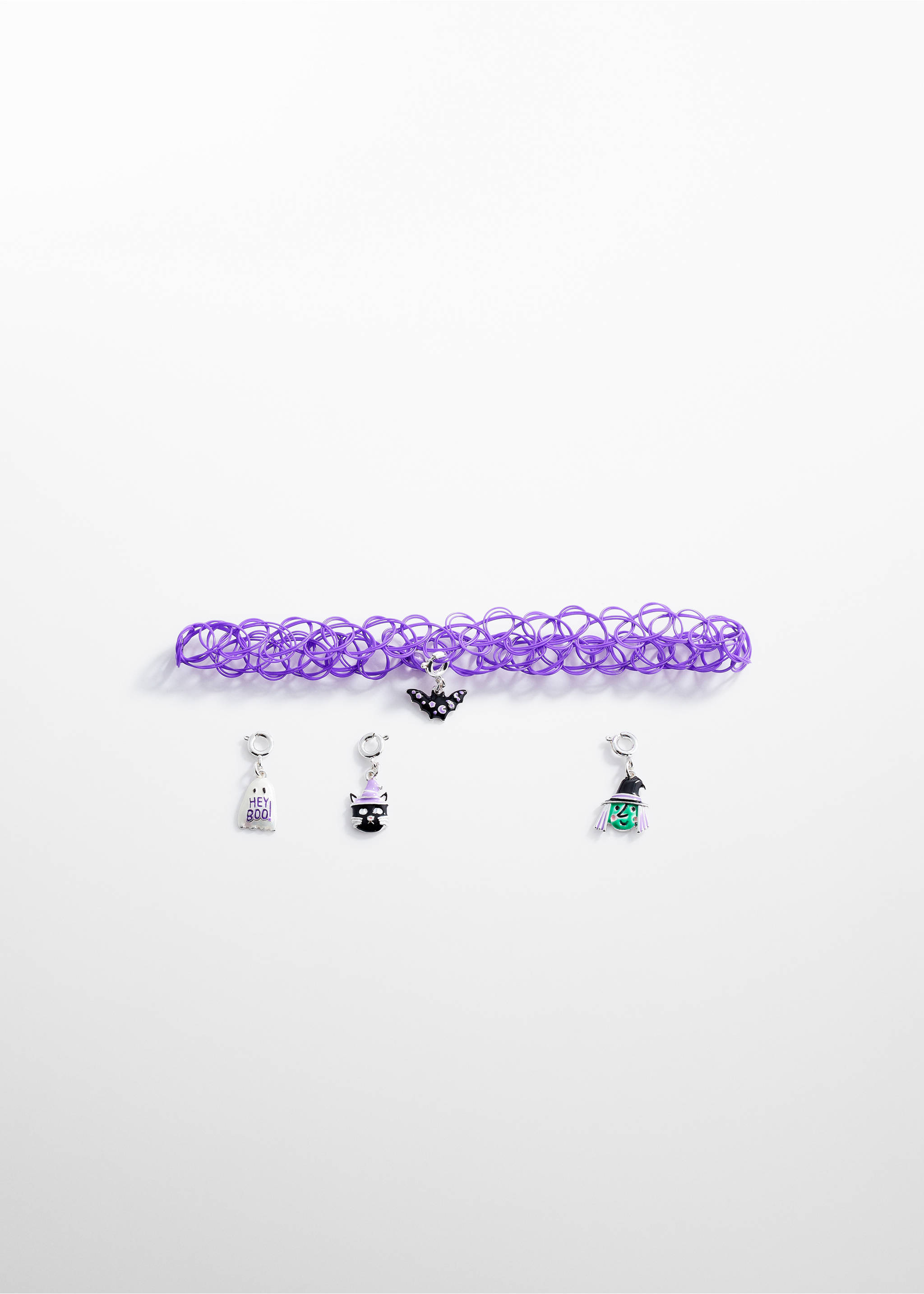 Halloween choker - Article without model, Lilac. Ref: 57027119-00.