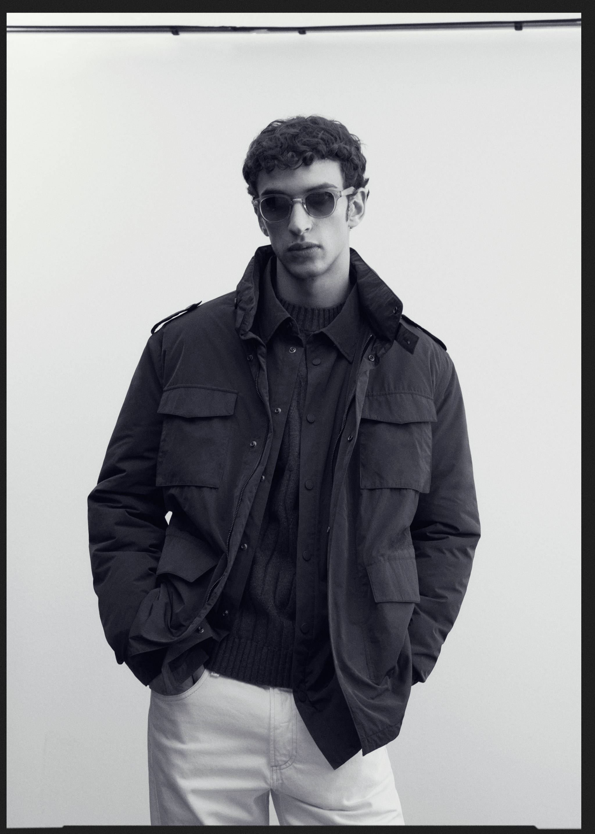 Water-repellent jacket with pockets - Details of the article 6