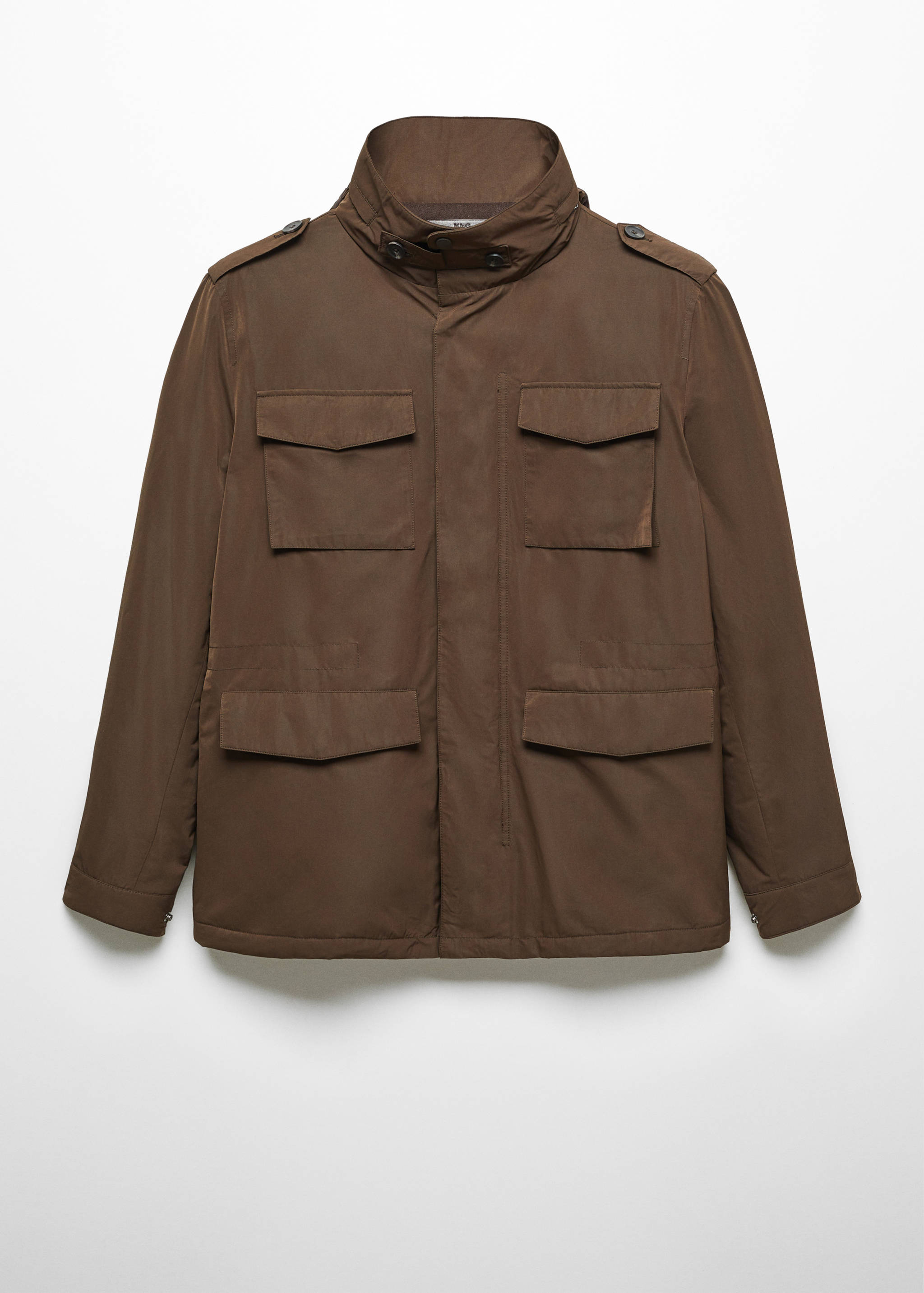 Water-repellent jacket with pockets - Article without model