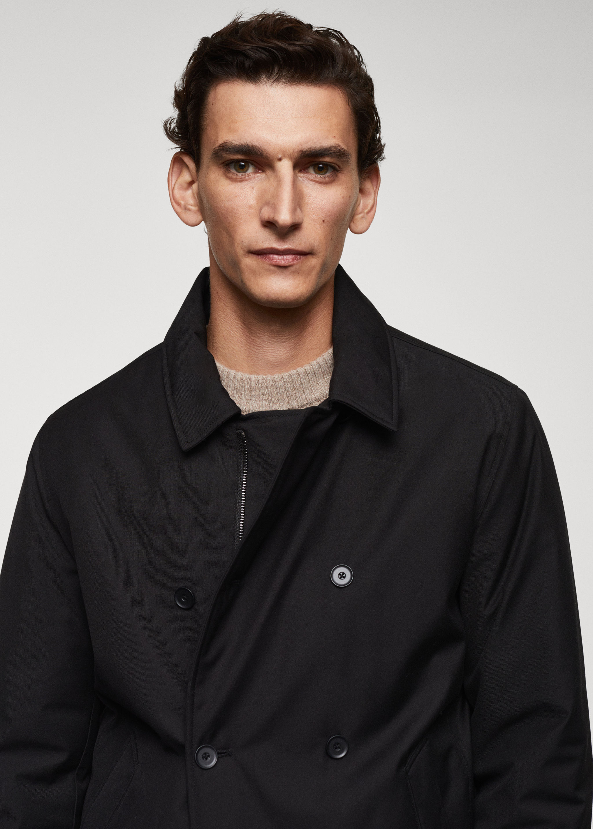 Jaqueta embuatada water repellent - Detall de l'article 1