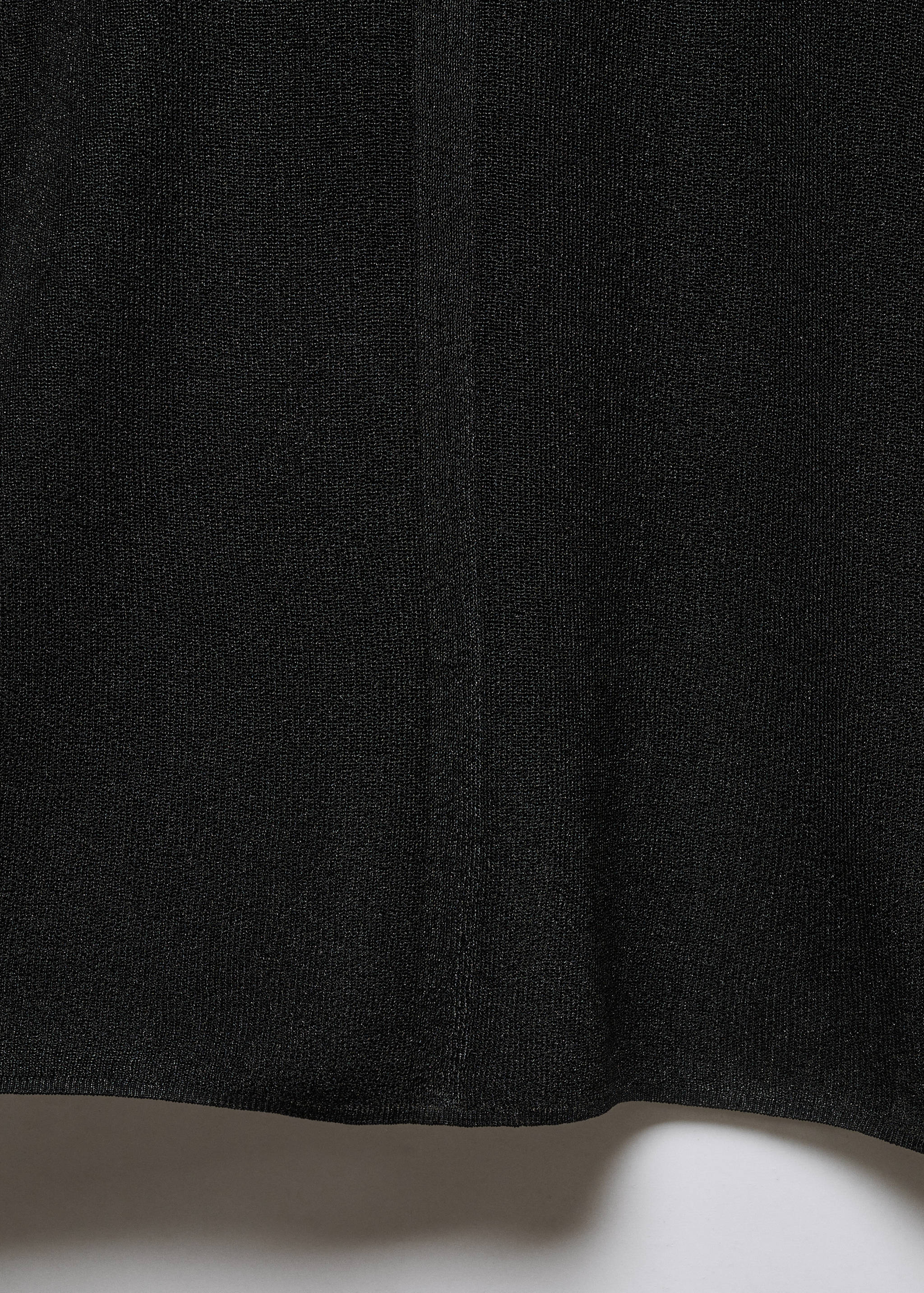 Vestido midi punto lúrex - Detalle del artículo 8