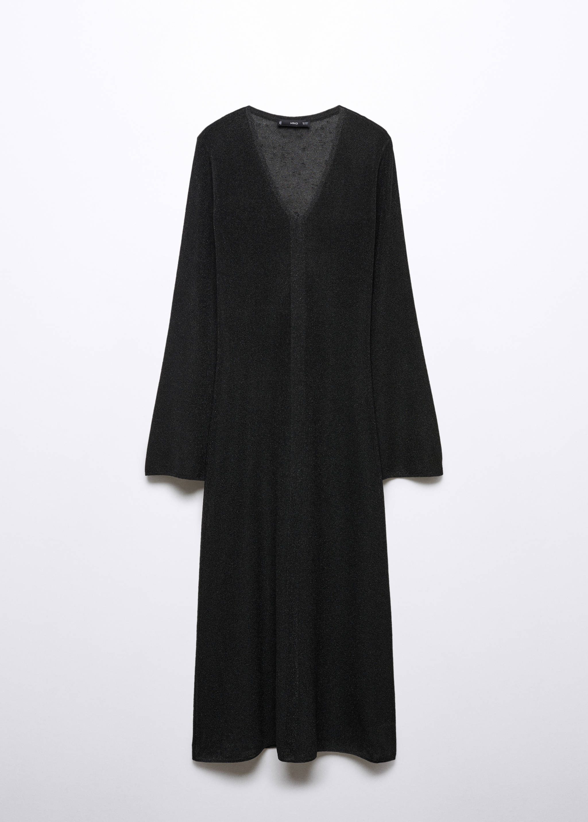 Midikleid aus Lurex-Strick - Artikel ohne Model