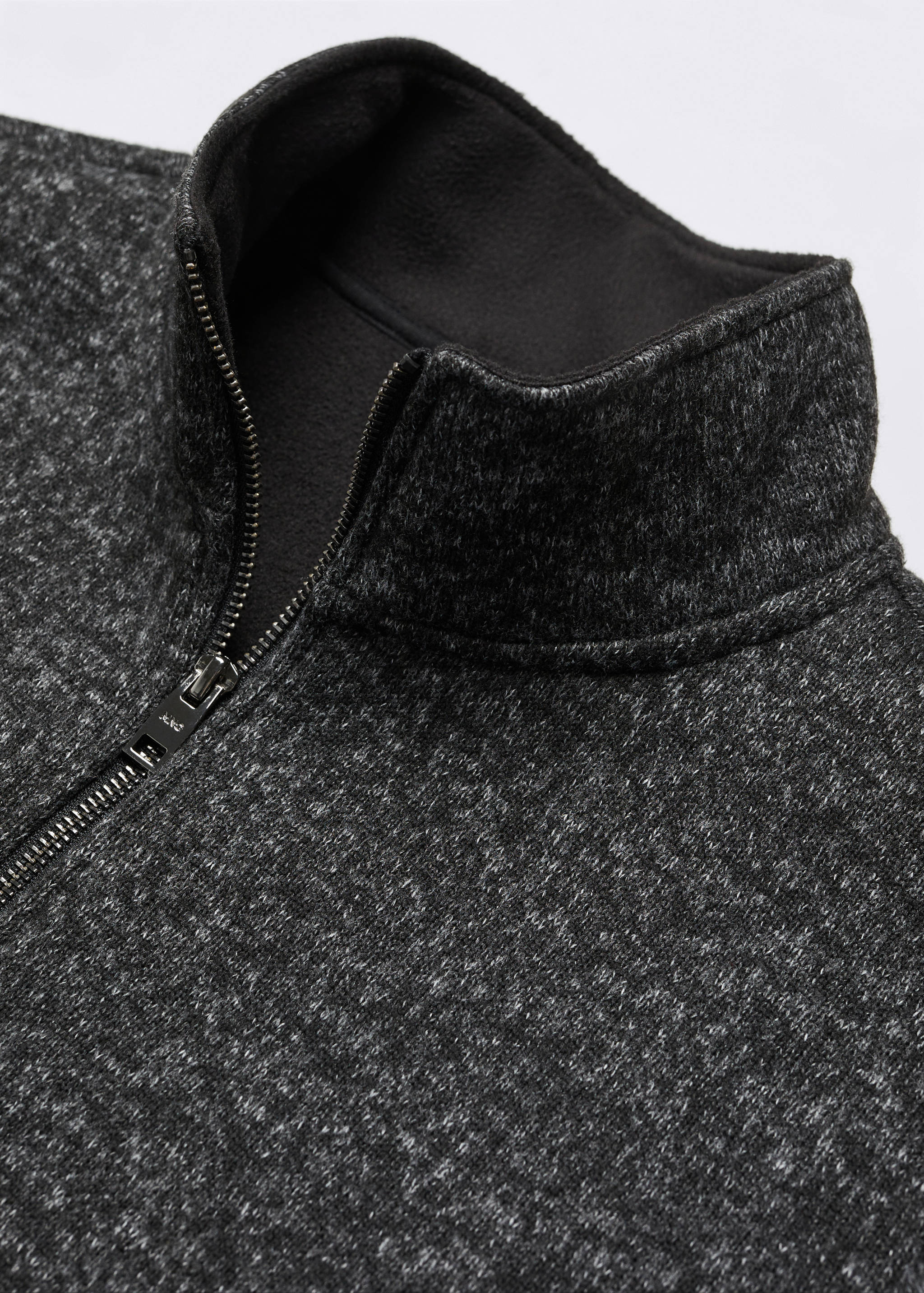 Dessuadora clapejada cremallera - Detall de l'article 8