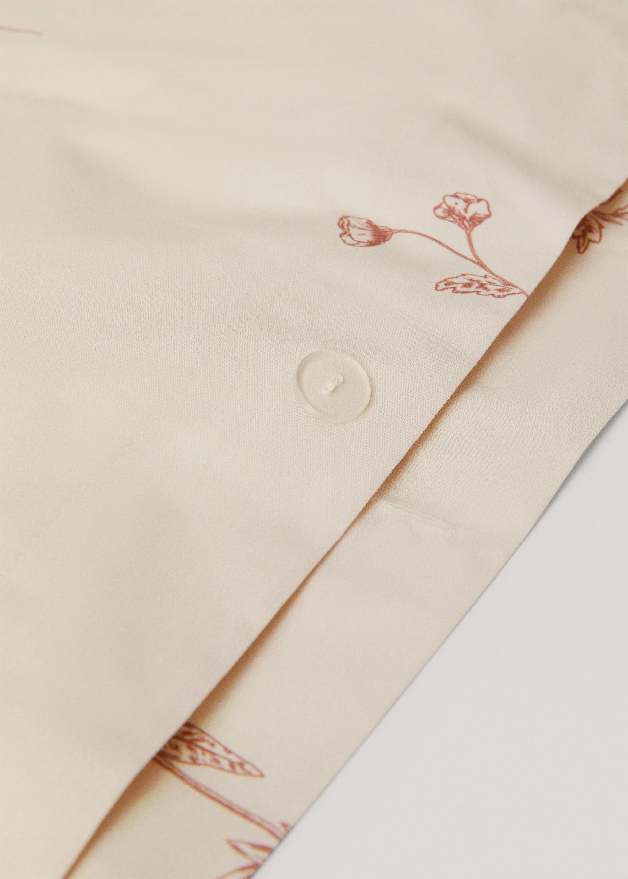 Floral-print duvet cover Single bed - Details of the article 1