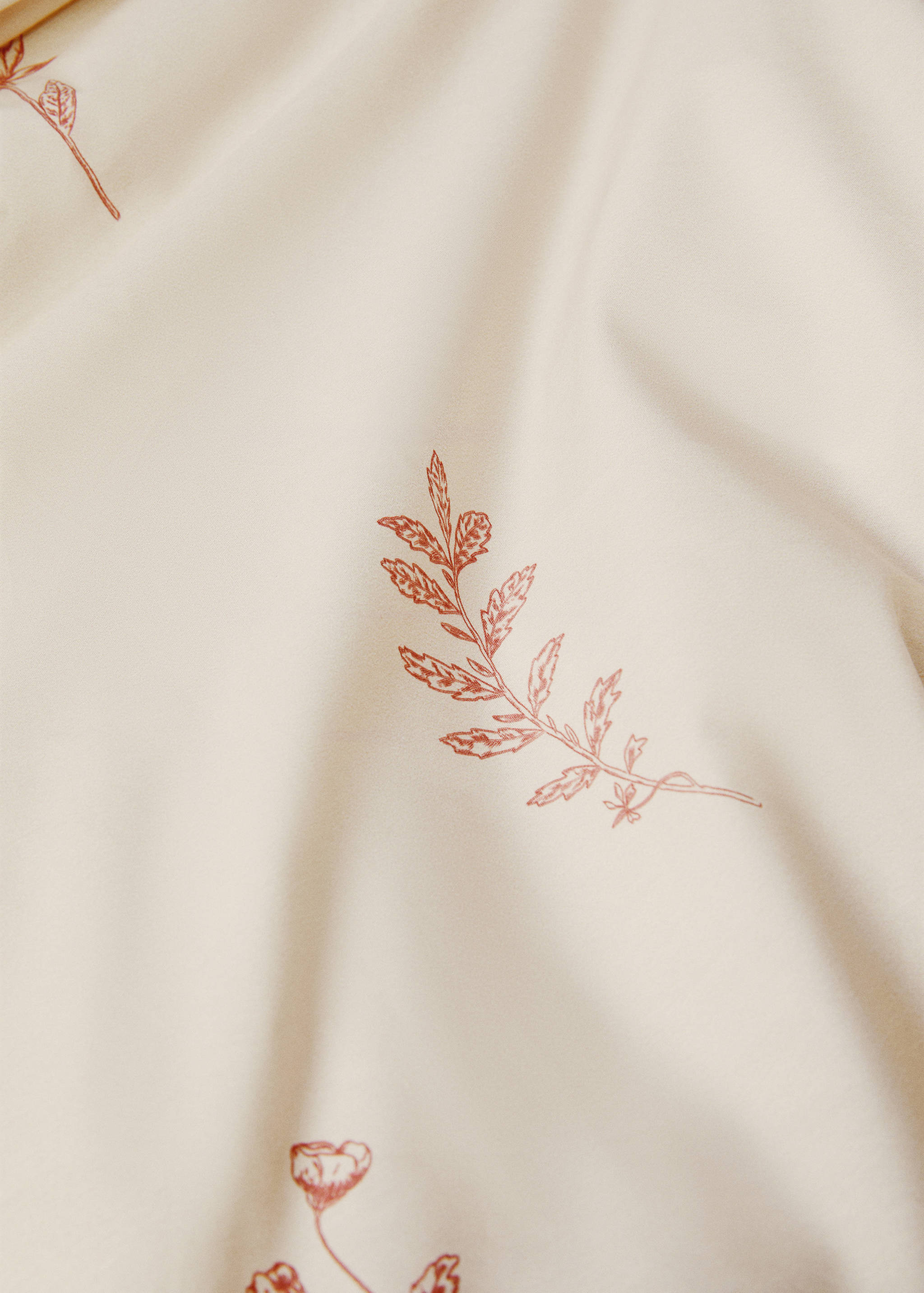 Floral-print duvet cover Single bed - Details of the article 2