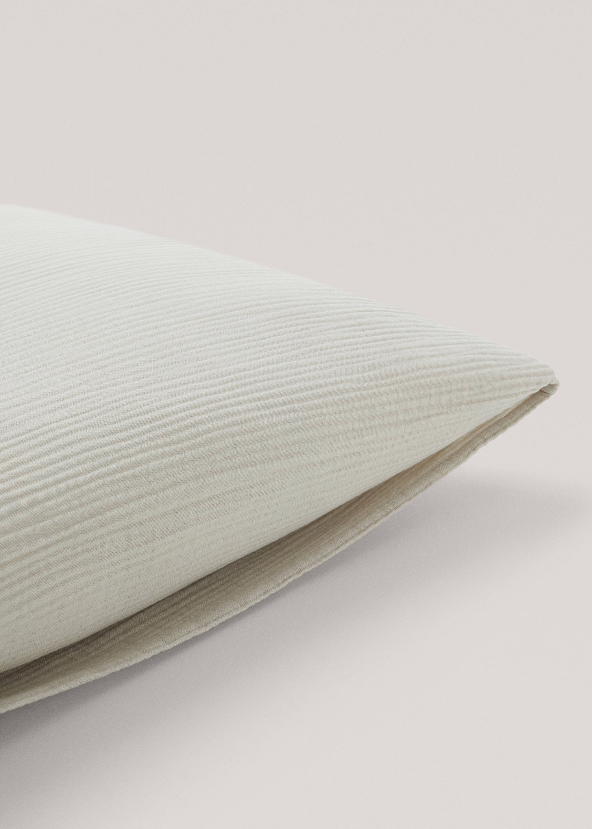 Kopfkissenbezug aus Baumwollgaze 60 x 60 cm - Detail des Artikels 1