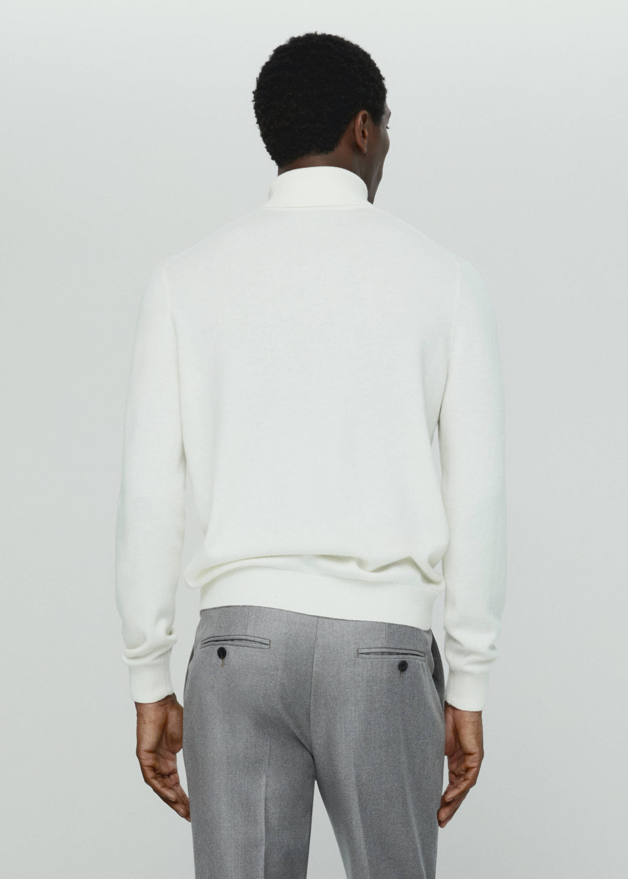 Jersei 100% caixmir coll alt - Revers de l'article
