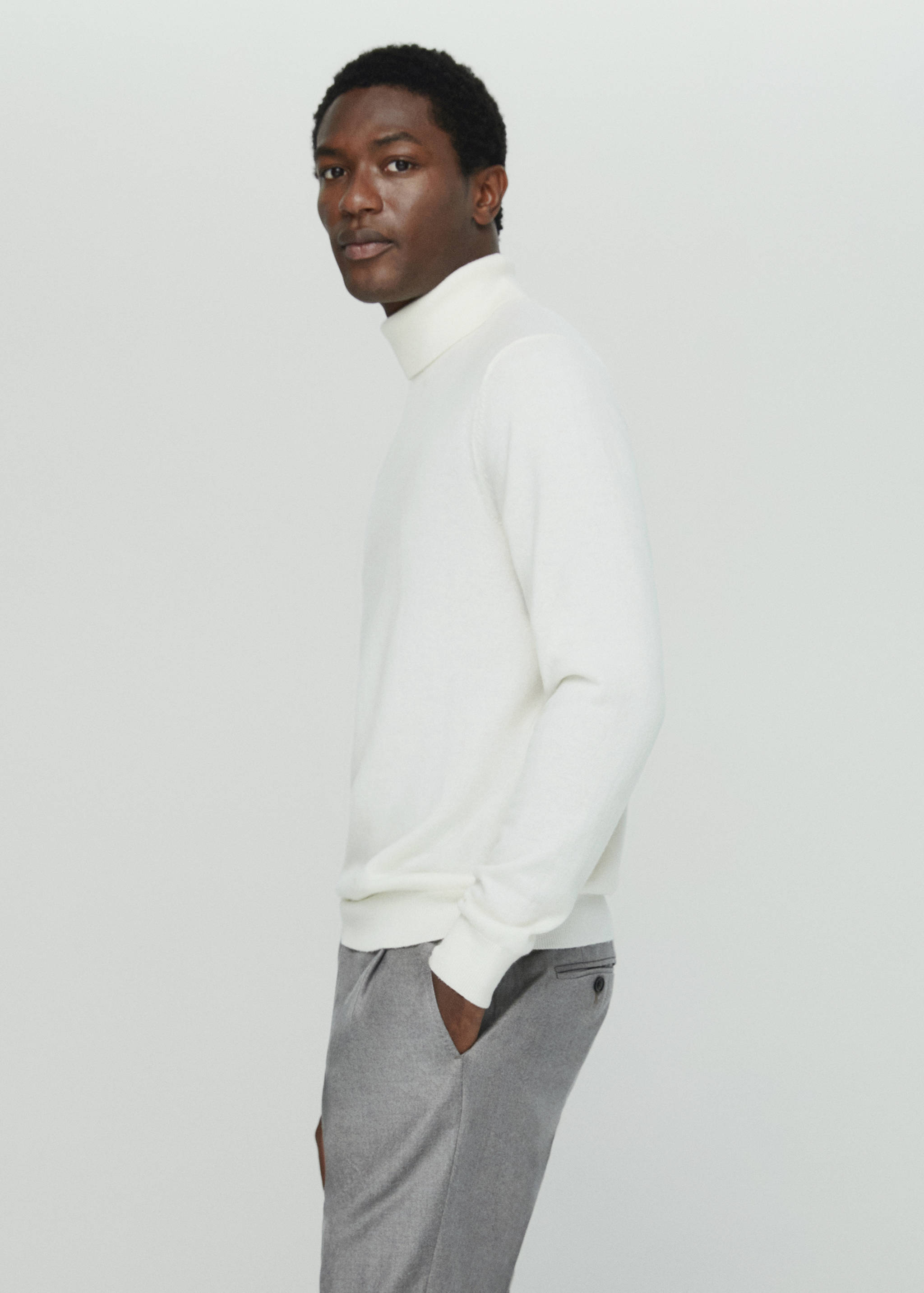 Jersei 100% caixmir coll alt - Detall de l'article 2