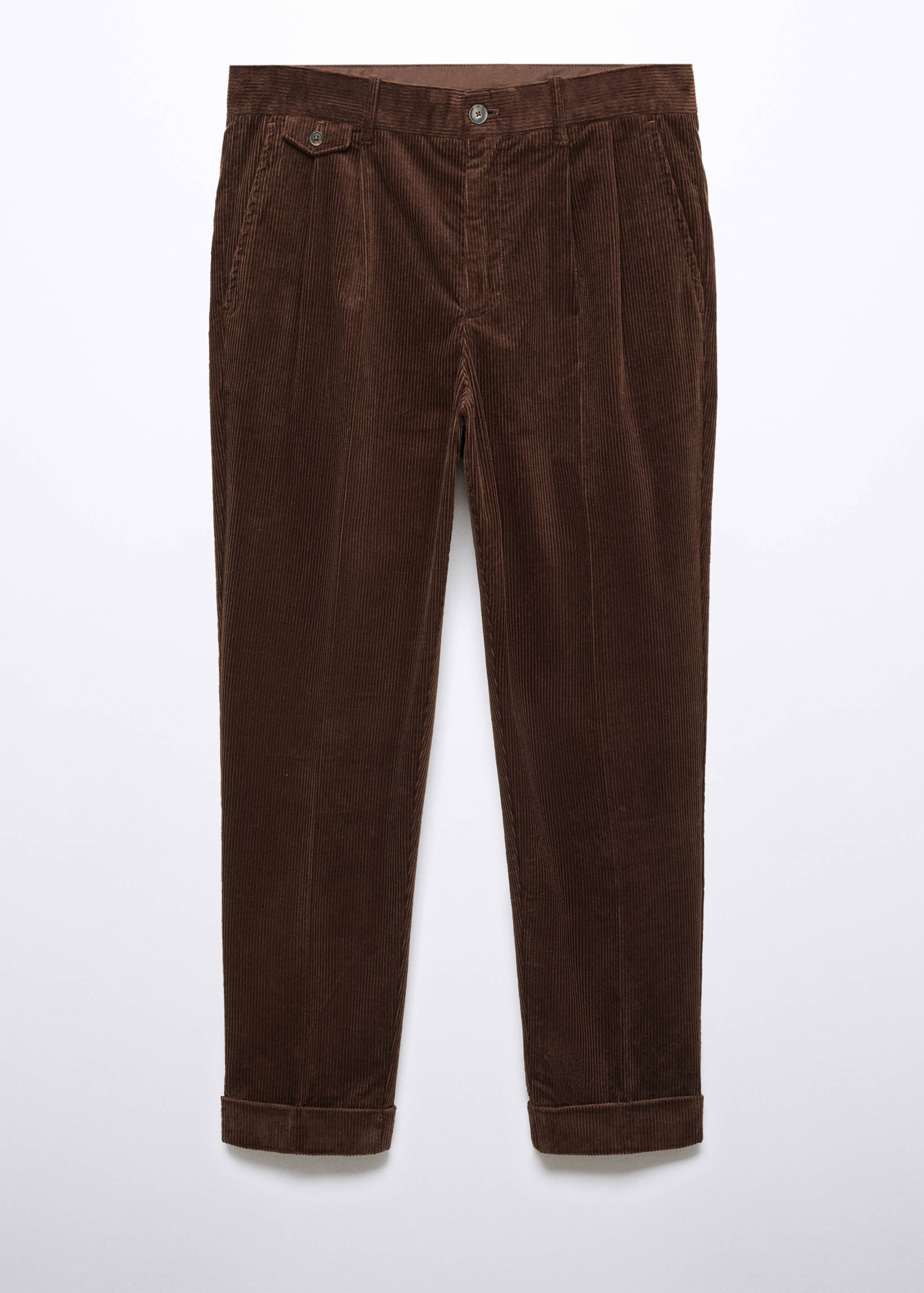 Pantalón regular fit algodón pana - Artículo sin modelo