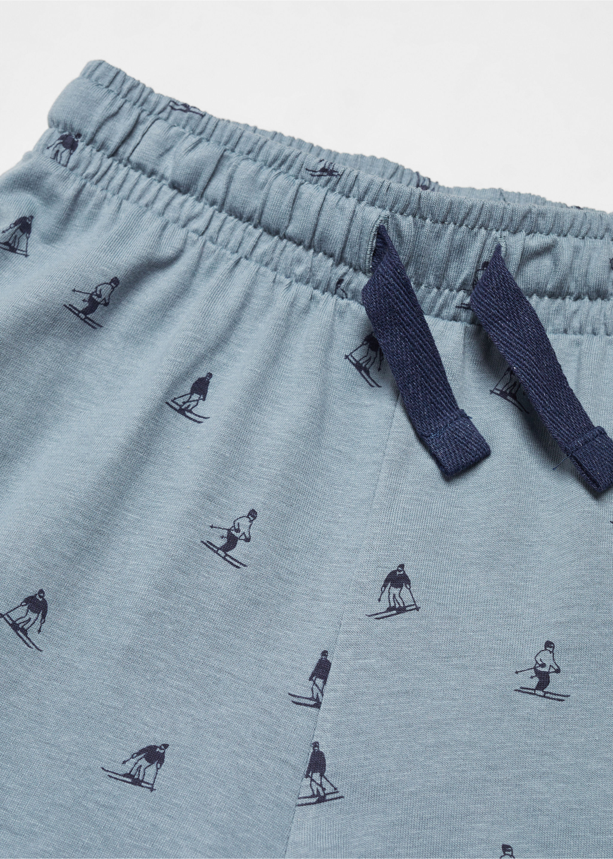 Pijama llarg estampat - Detall de l'article 8
