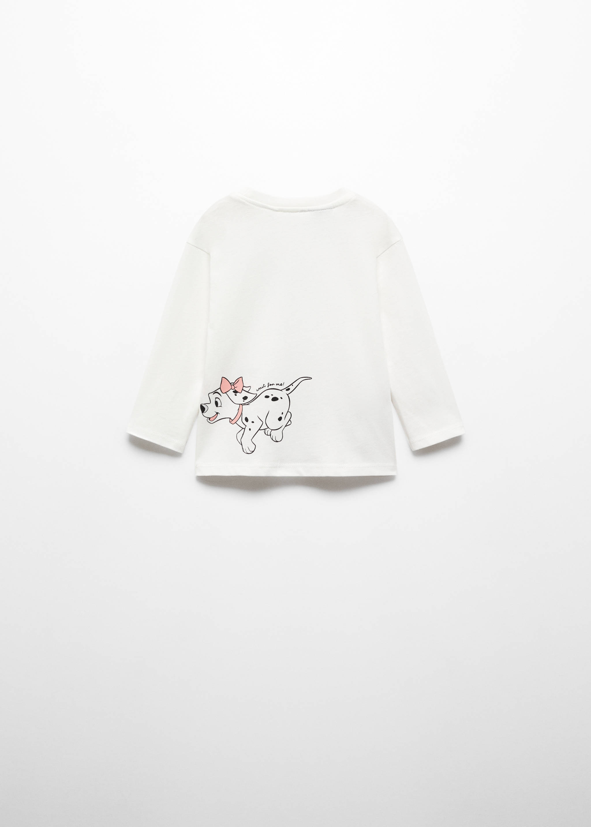 101 Dalmatians organic cotton T-shirt - Reverse of the article