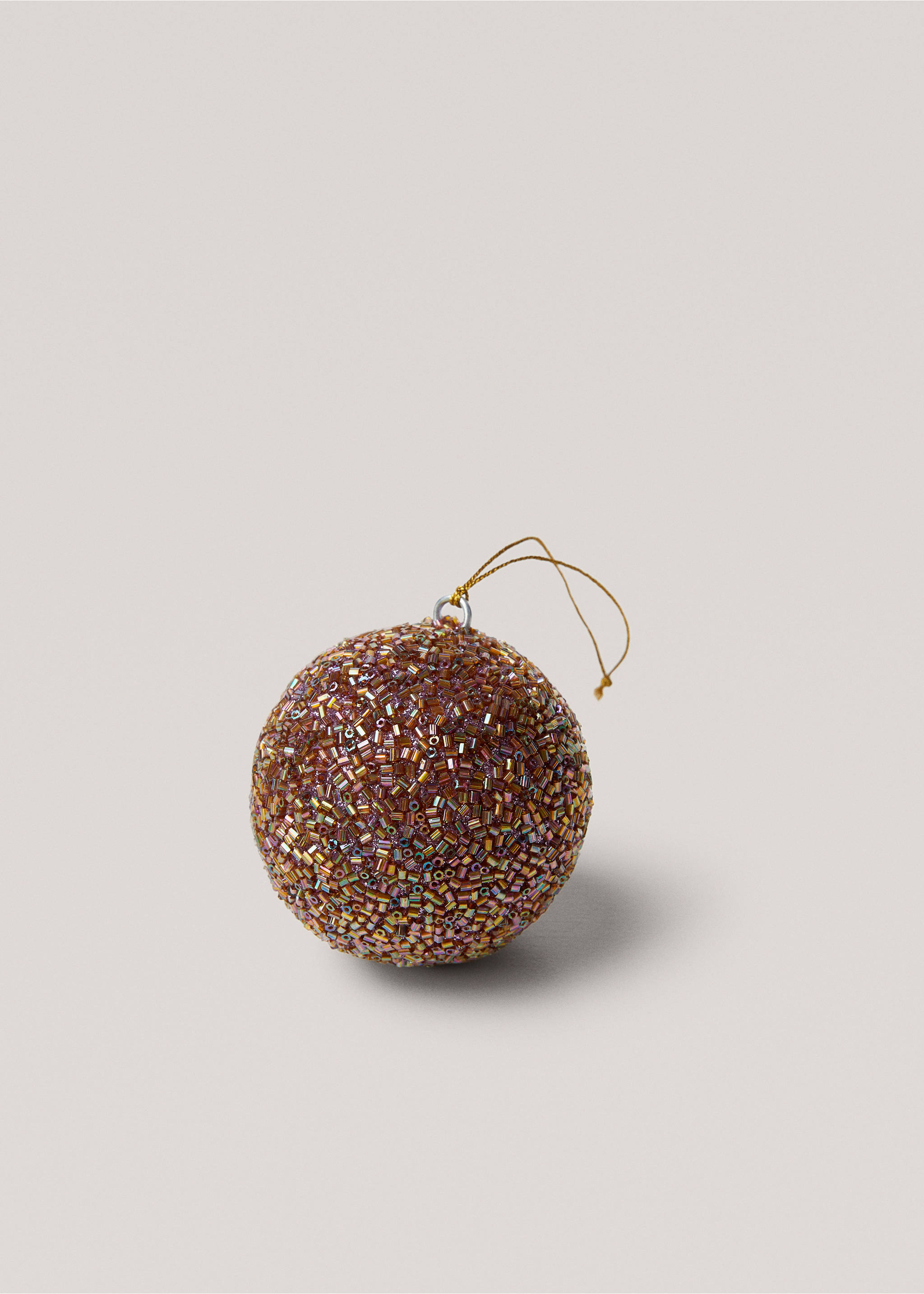 Glitter-Weihnachtsschmuck - Detail des Artikels 1, Lila. Ref: 57029088-00.
