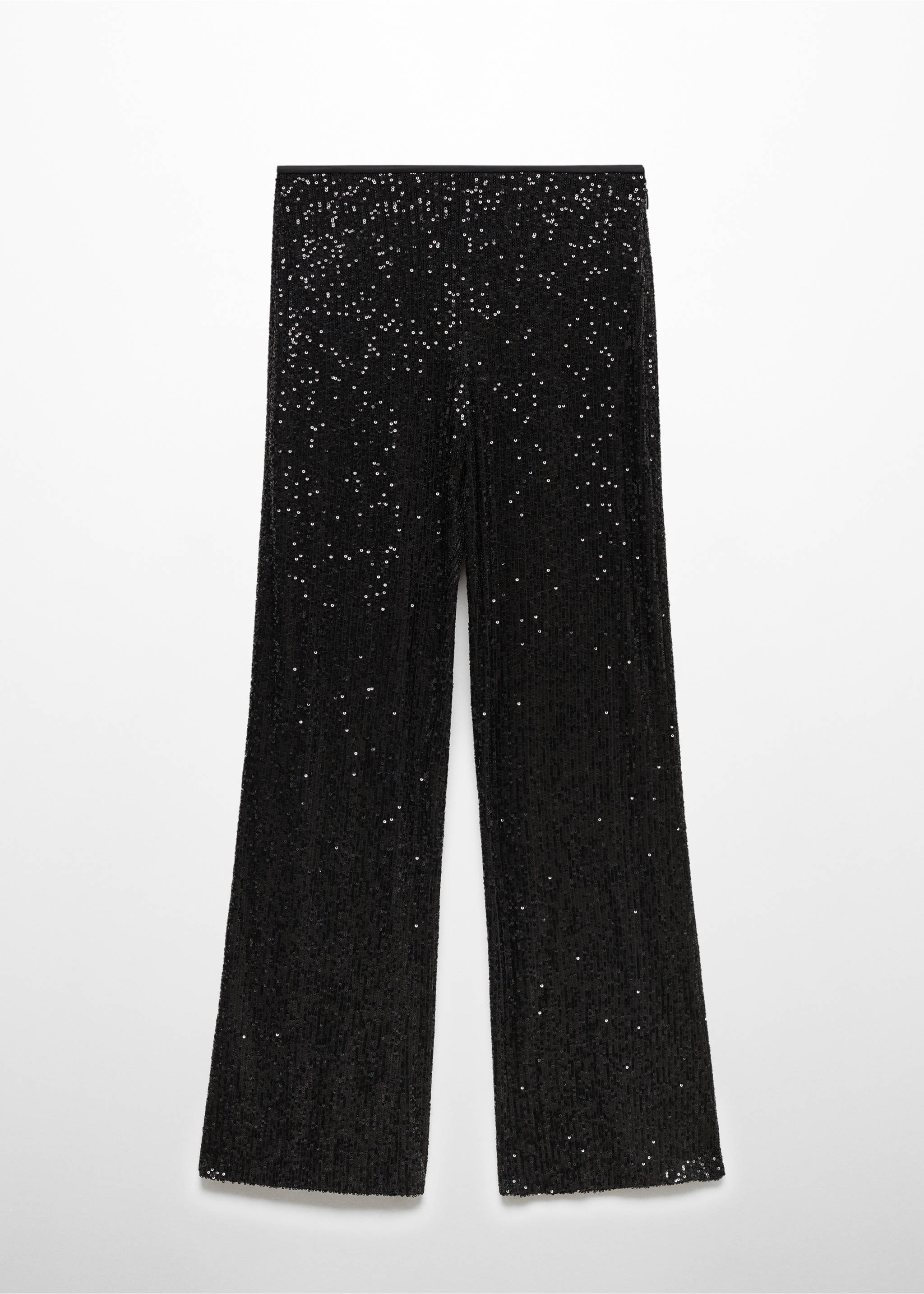 Pantalon costume sequins - Article sans modèle, Noir. Ref: 57029095-00.
