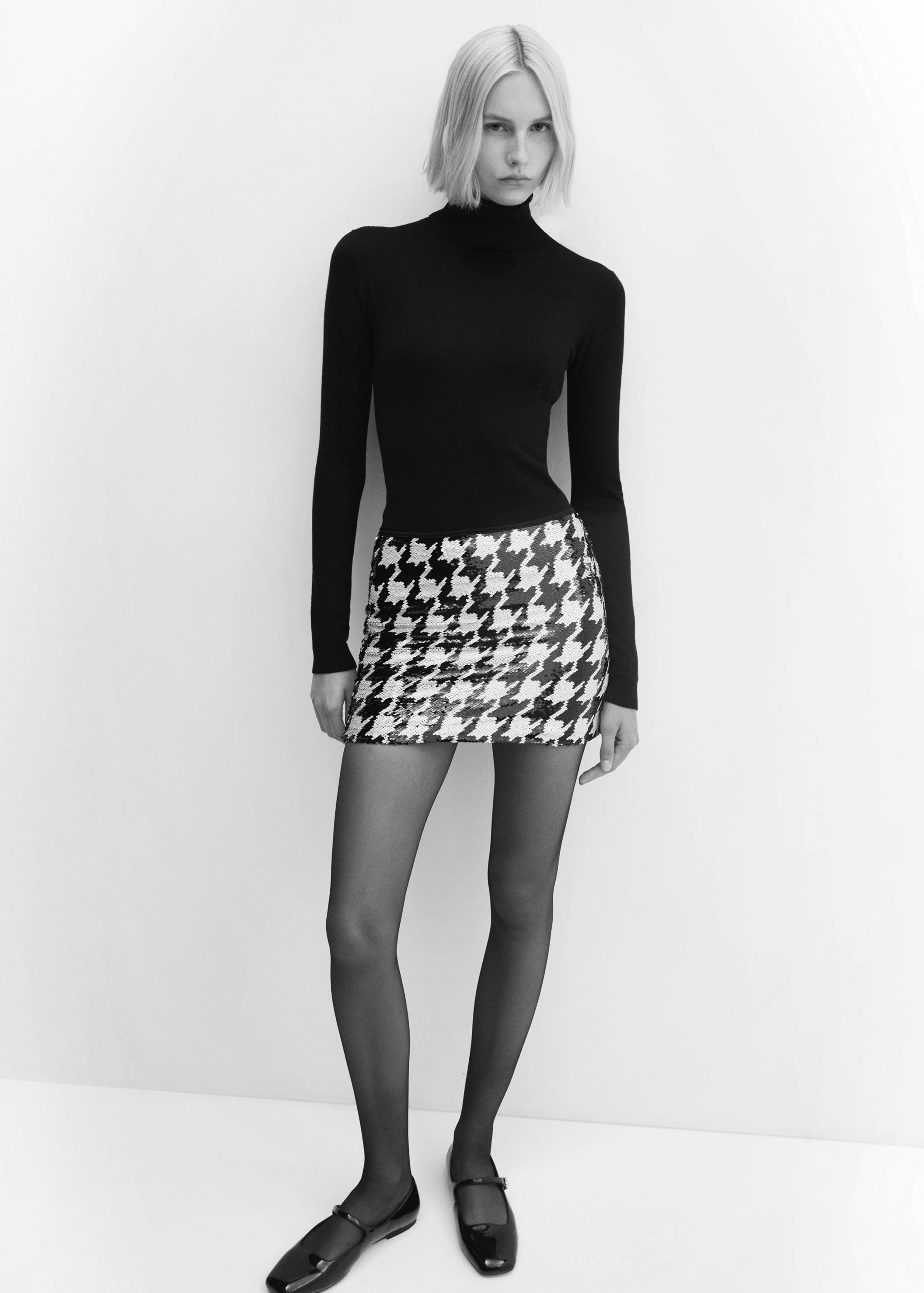 Spódnica z cekinami w pepitkę - Szczegóły artykułu 2