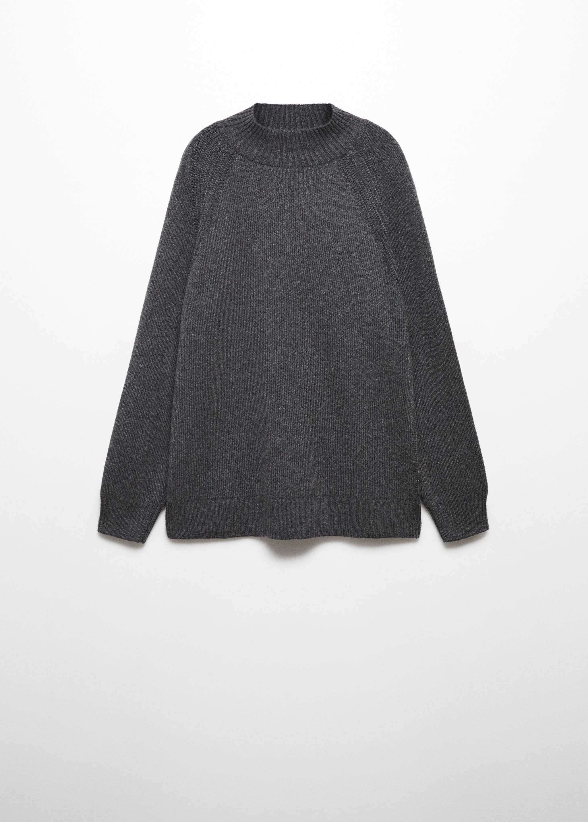 Oversized-Pullover mit Stehkragen - Artikel ohne Model