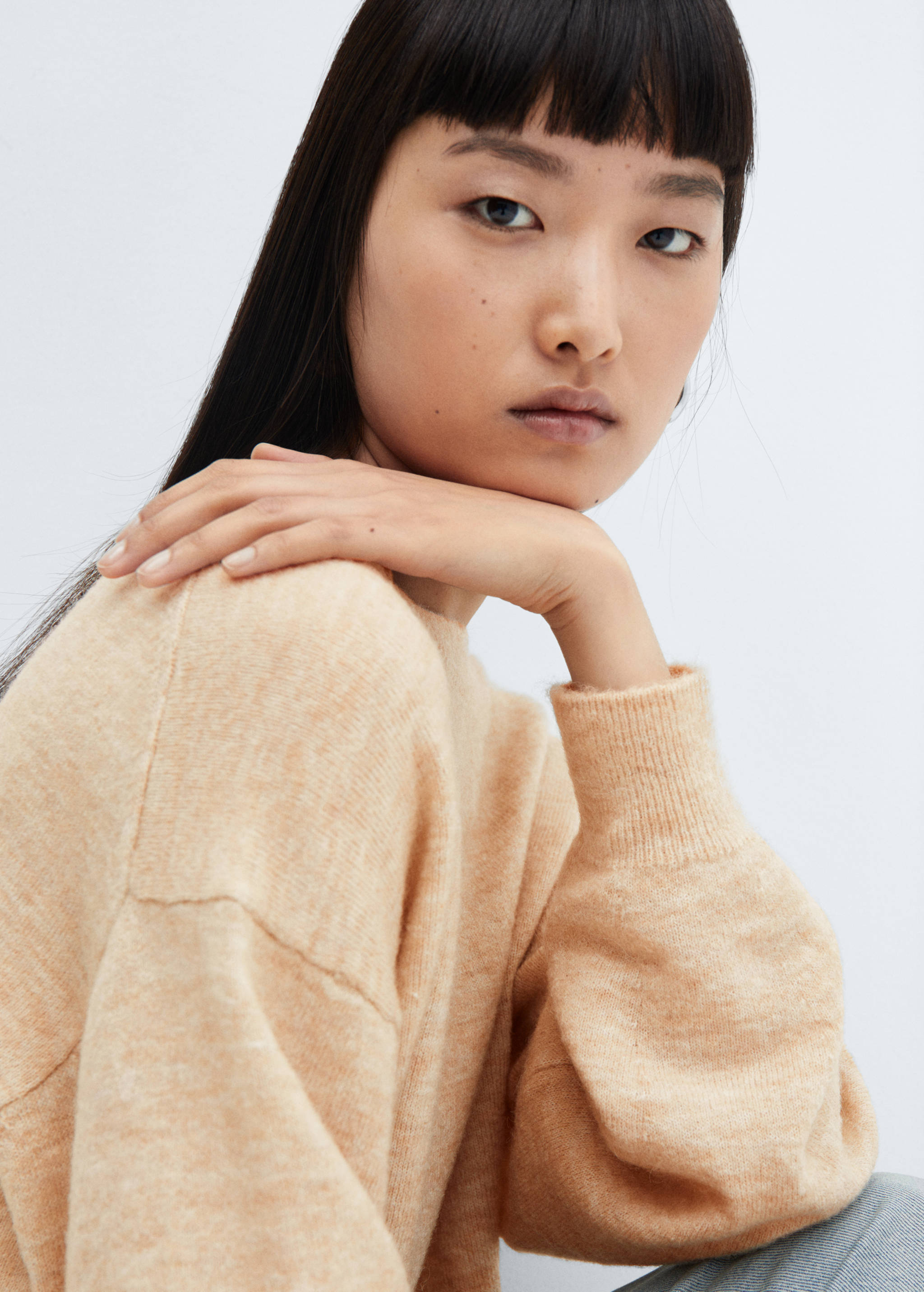 Pull en maille à col rond - Détail de l'article 1