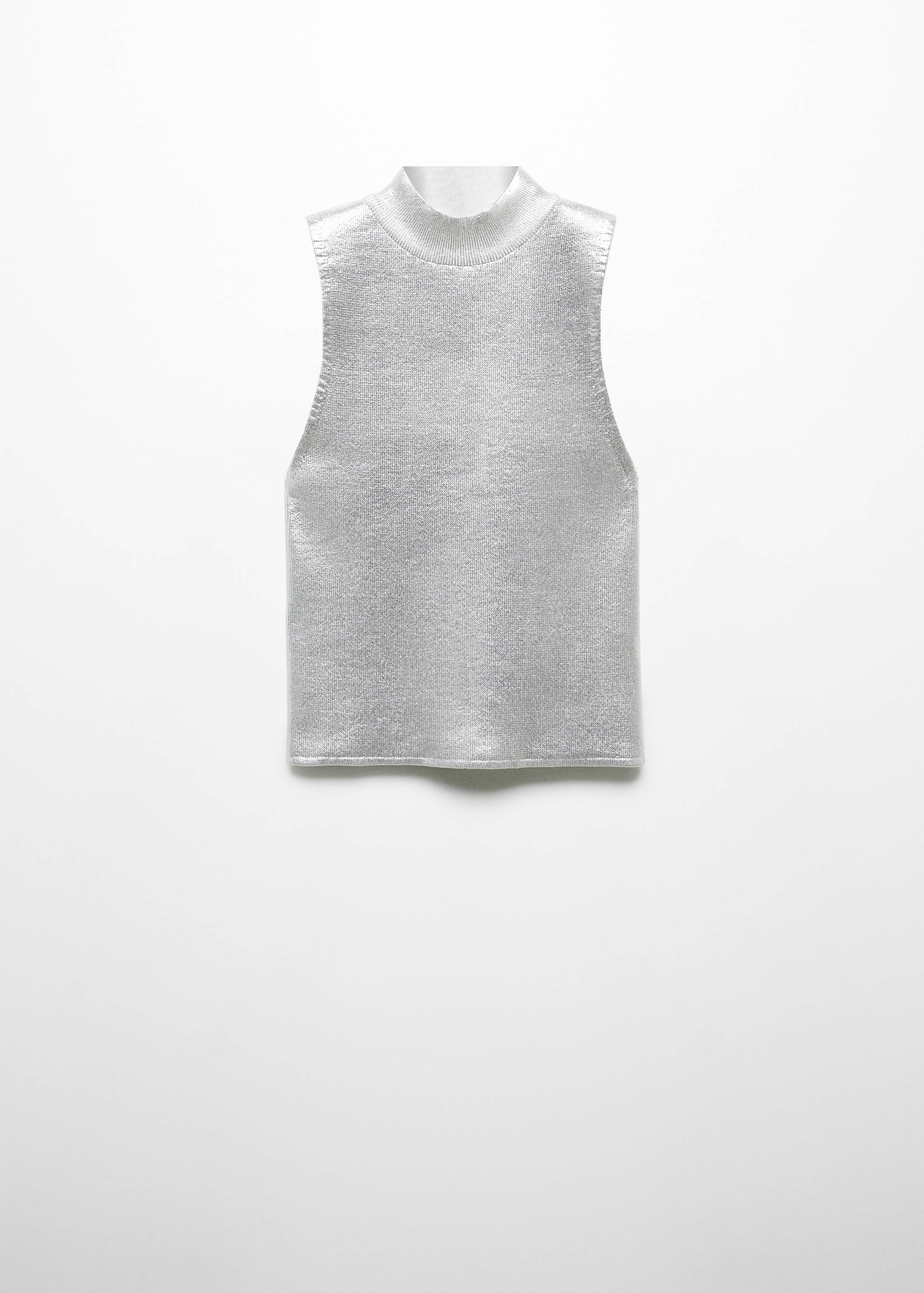 Metallic knit top - Article without model