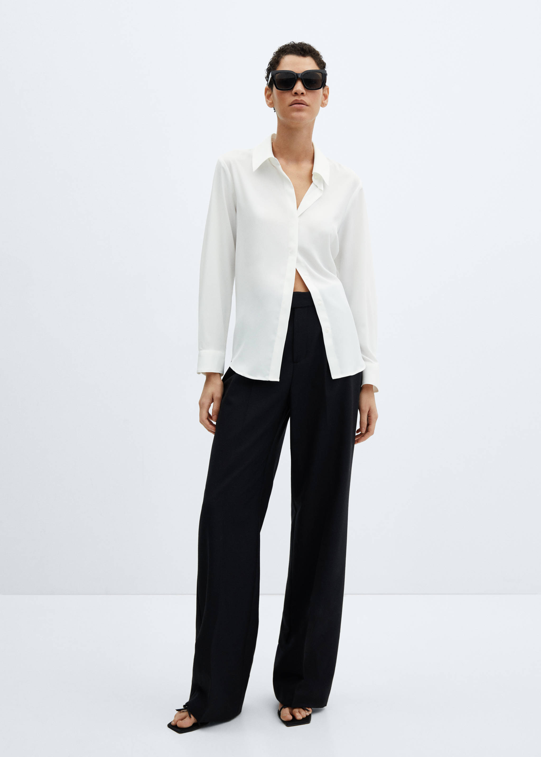 Regular flowy shirt - General plane