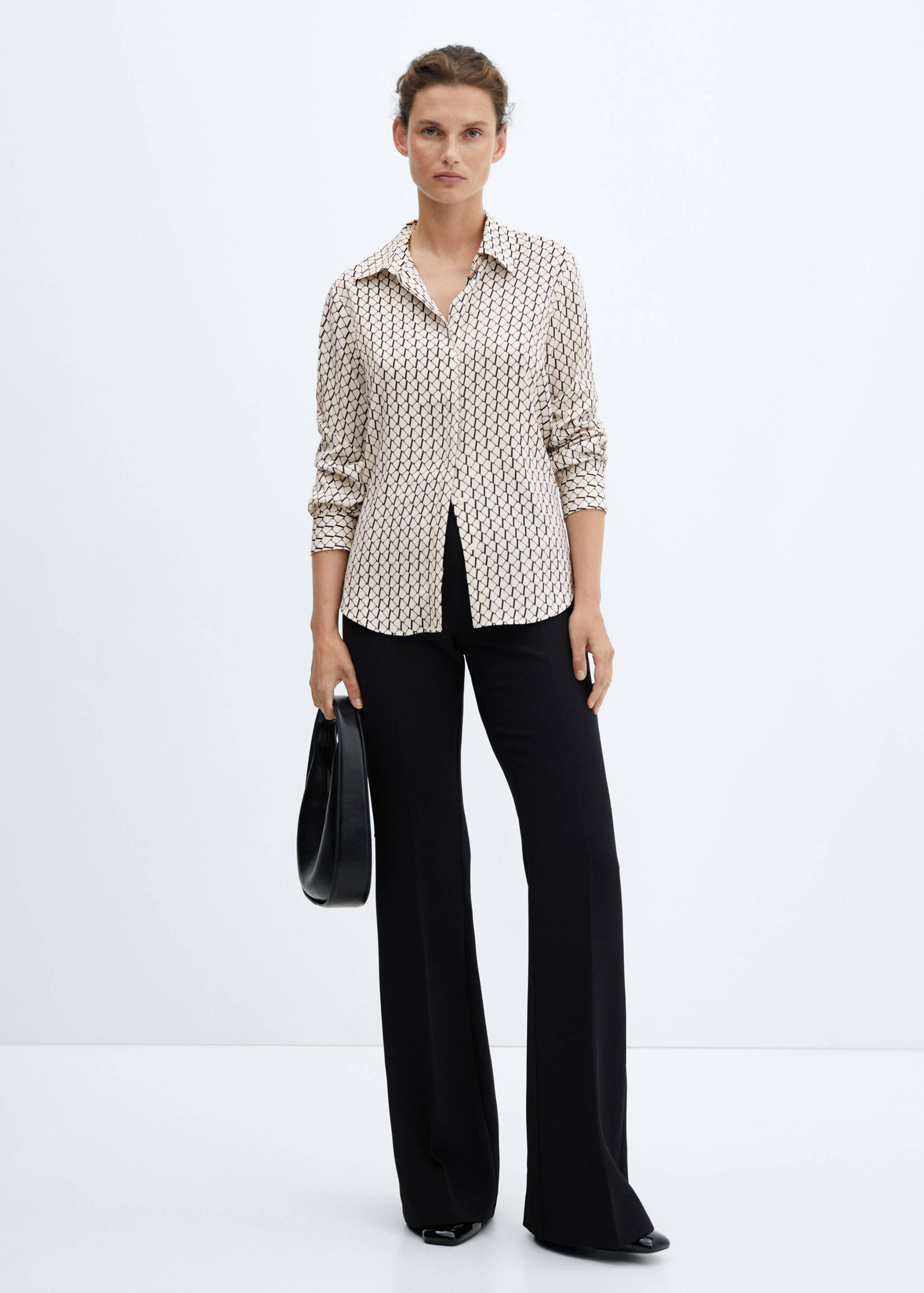 Regular flowy shirt - General plane