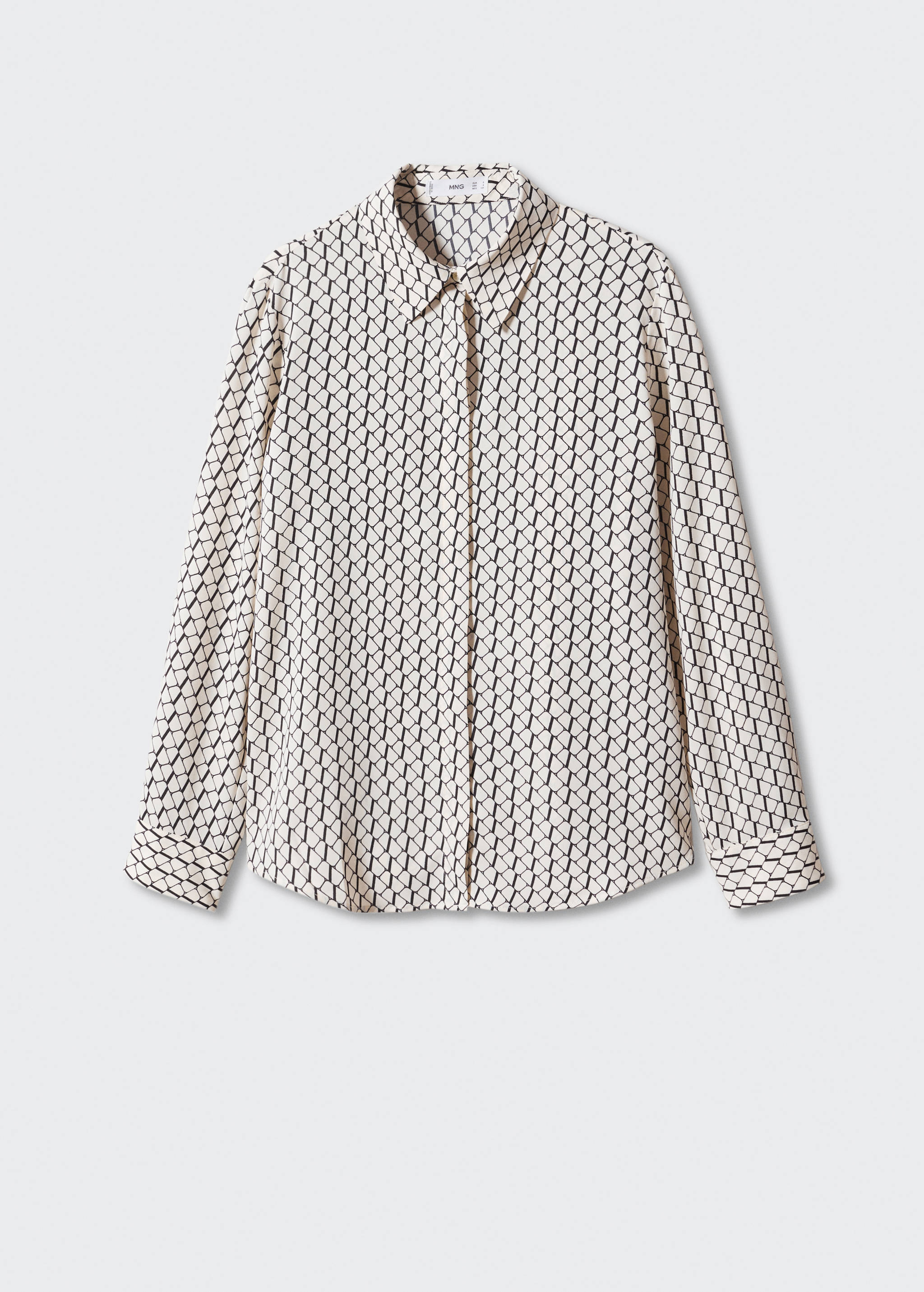 Regular flowy shirt - Article without model