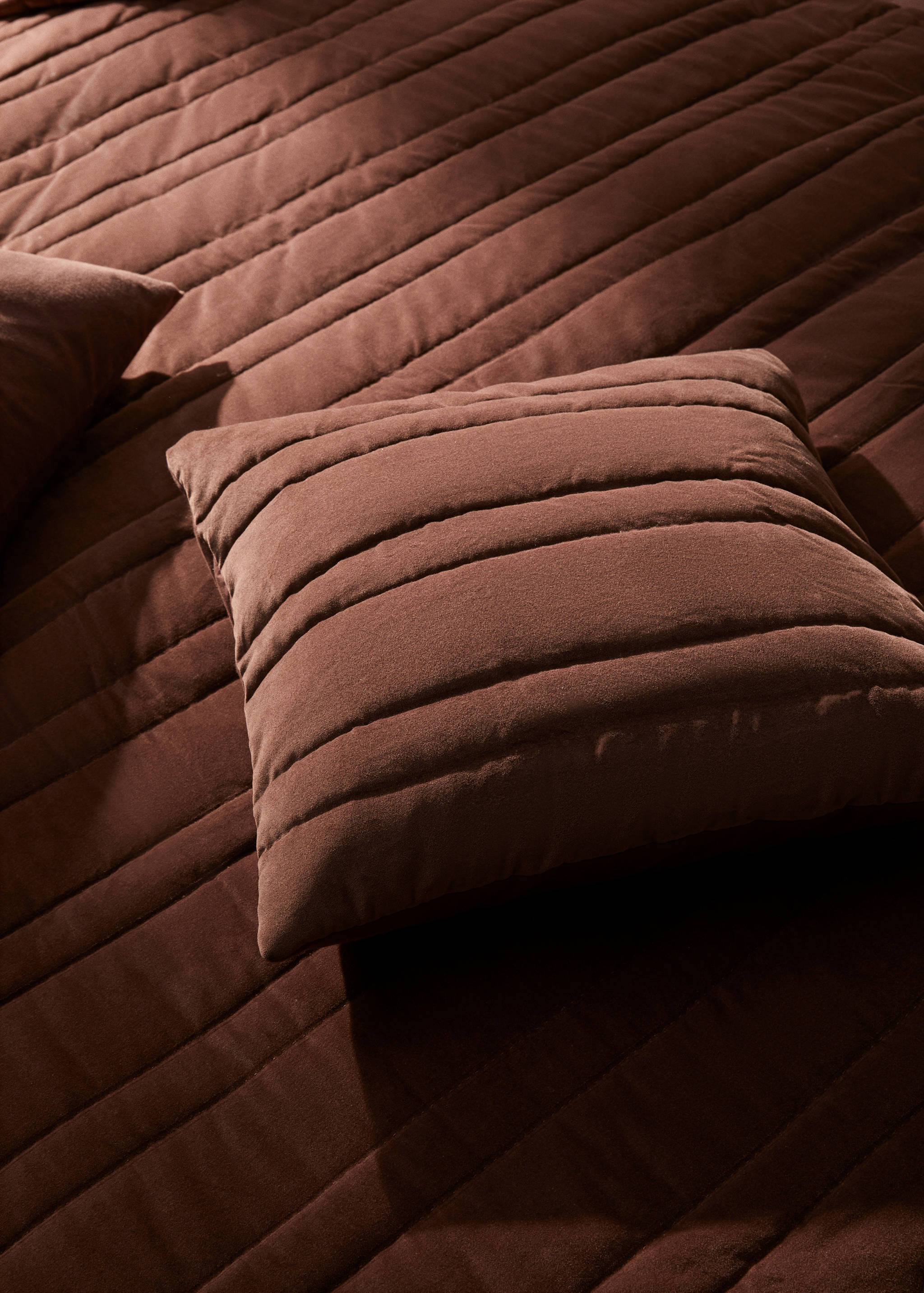 Kuddöverdrag sammetstextur - Allmän bild