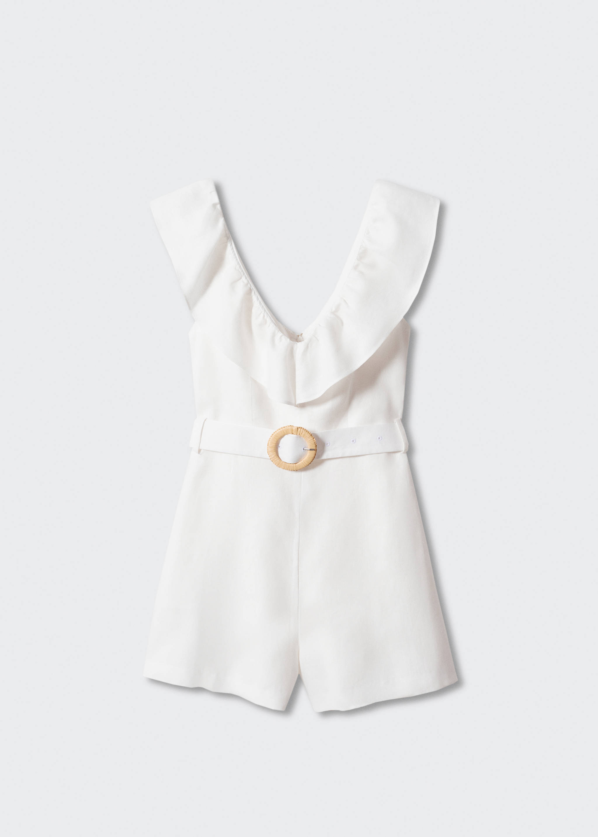 Mono lino cinturón - Artículo sin modelo