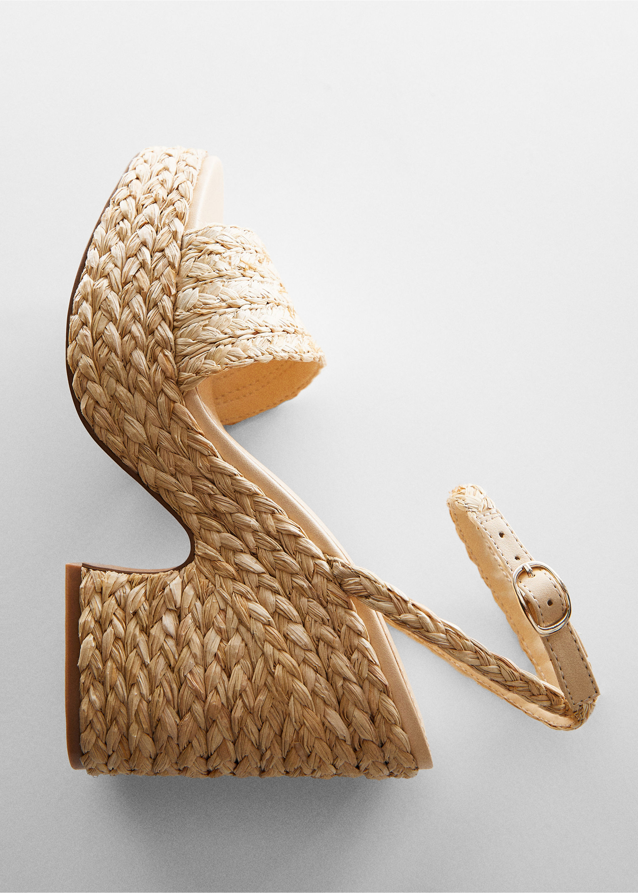 Raffia braided sandals - Details of the article 5