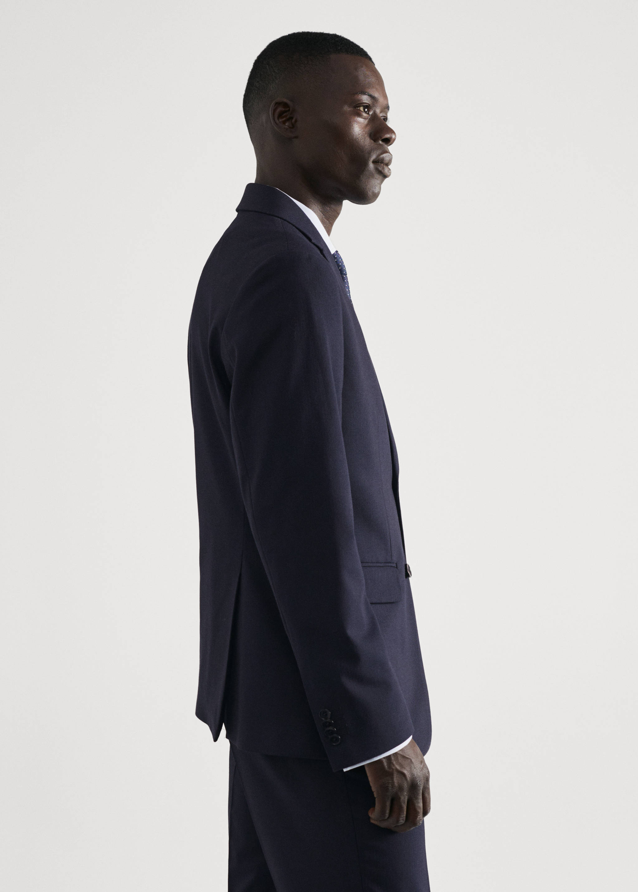 Slim Fit-Anzugjacke aus Comfort-Stretch-Gewebe - Detail des Artikels 2